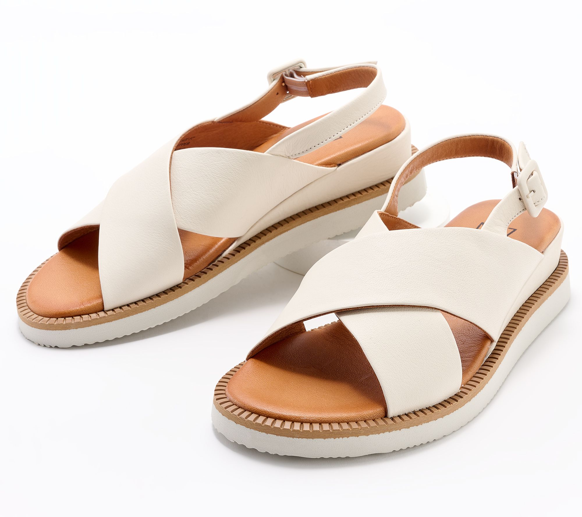 "As Is" Miz Mooz Leather Backstrap Sandals- Ella