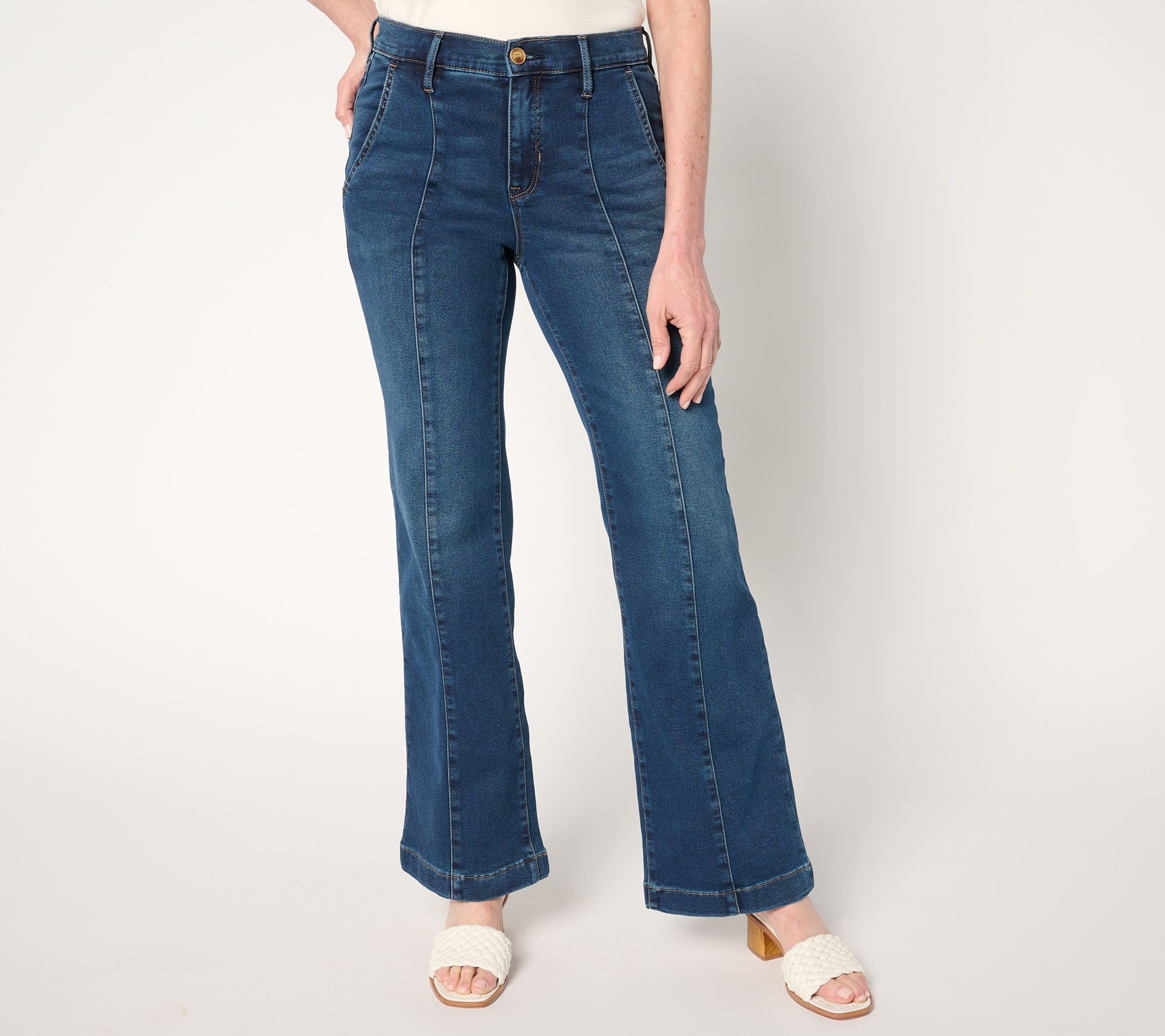 nicole by Nicole Miller Petite Dream Denim Bootcut Jean