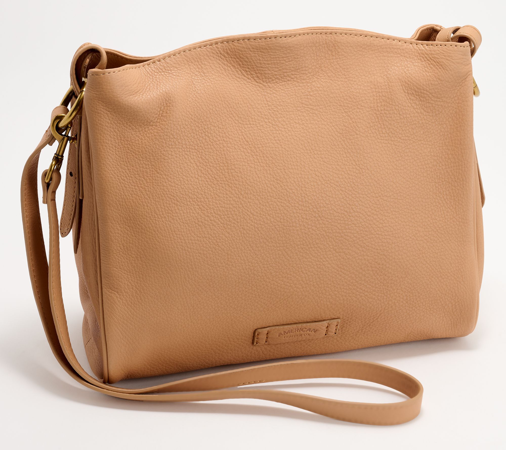 "As Is" American Leather Co. Leather Dean Hobo Bag