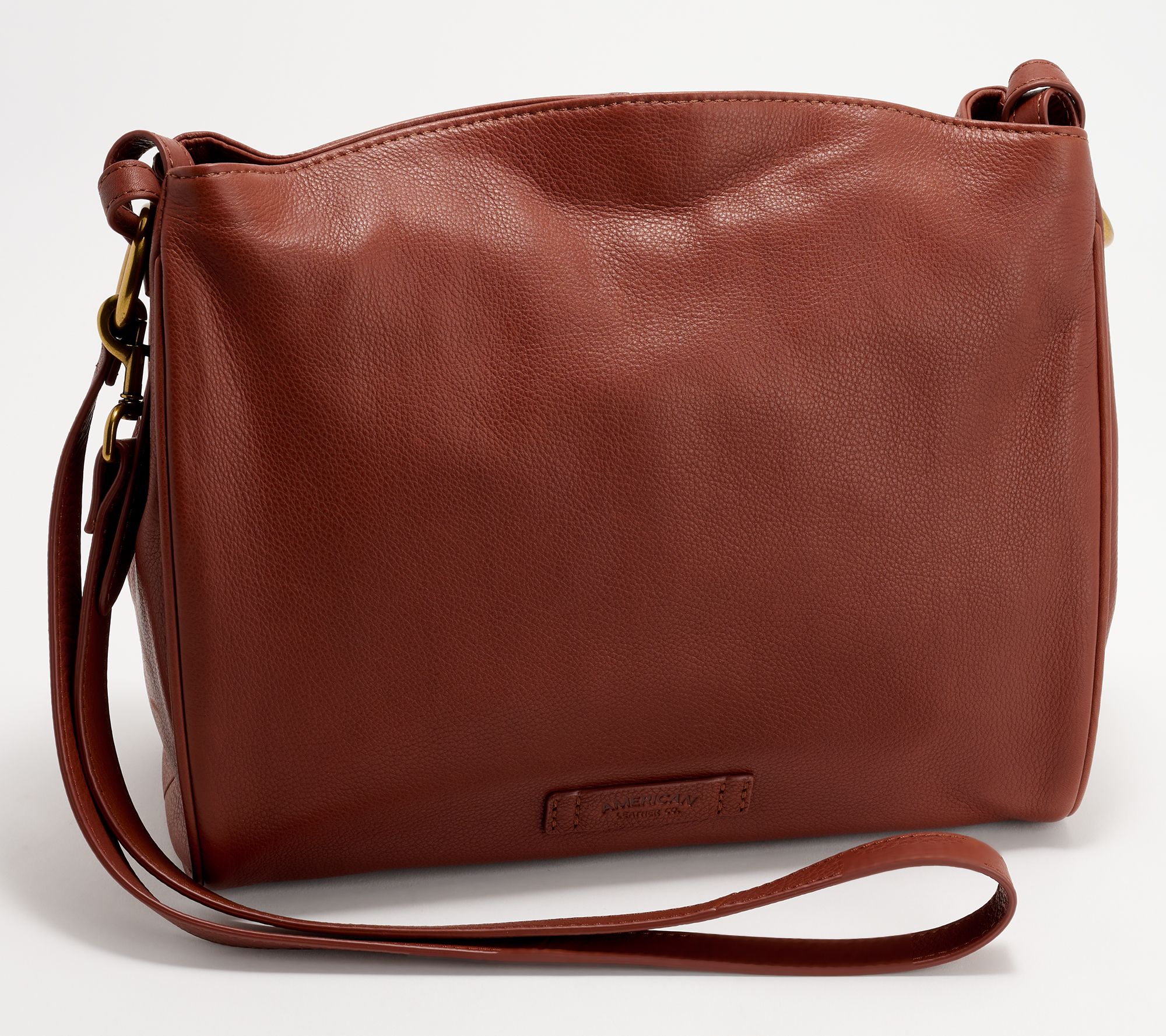 "As Is" American Leather Co. Leather Dean Hobo Bag