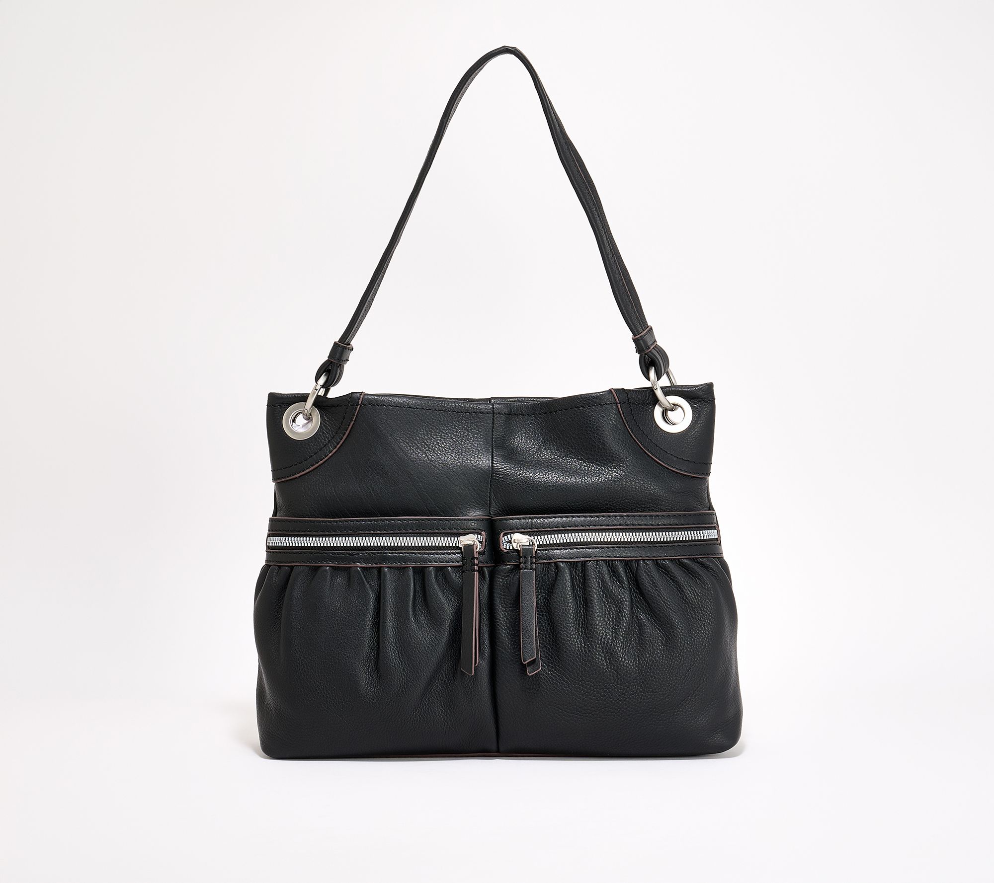 American Leather Co. Amber Leather Shoulder Bag