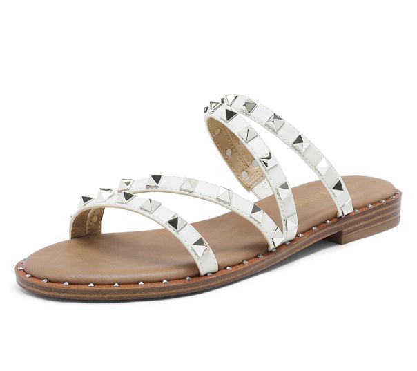 Dream Pairs Women's Studded Rhinestone Sandals