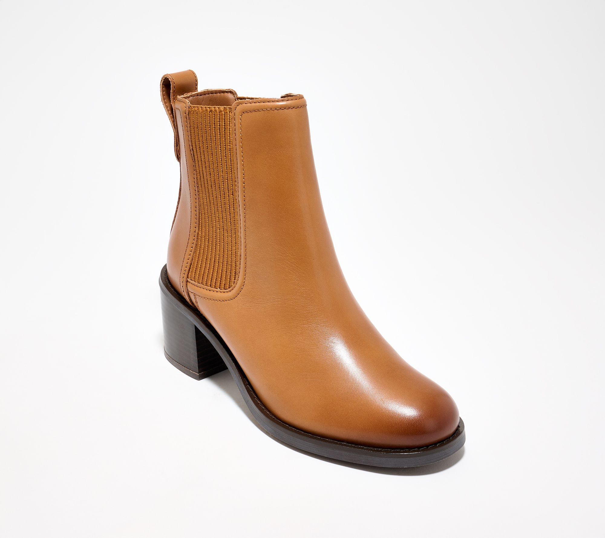 Clarks Signature Leather Booties - Chamberly Top