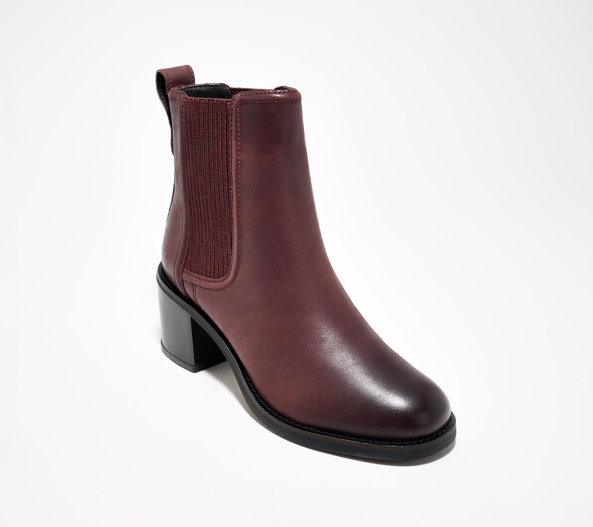 Clarks Signature Leather Booties - Chamberly Top