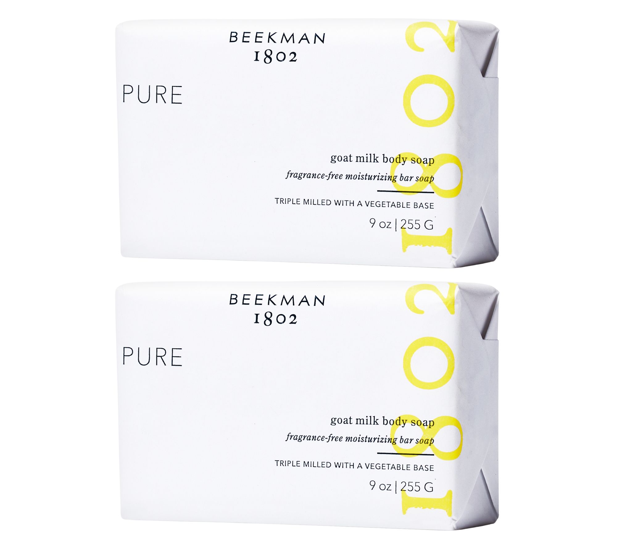 Beekman 1802 Goat Milk Bar Soap Duo