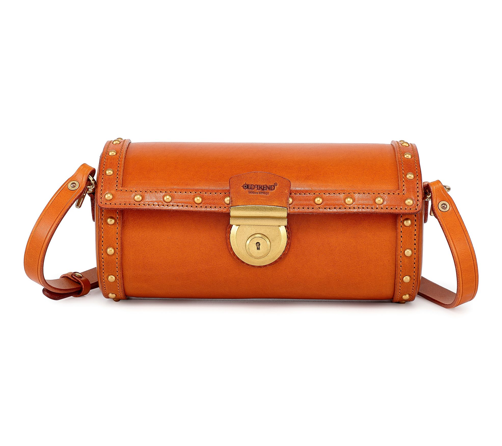 Old Trend Oranda Leather Barrel Crossbody & Shoulder Bag