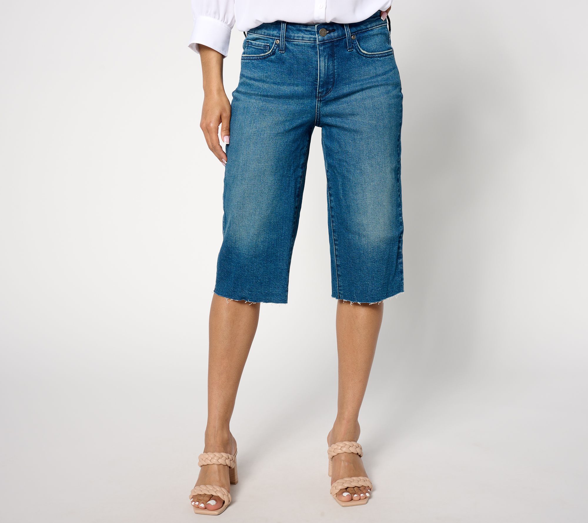 "As Is" NYDJ Sustainable Kristie 80's Bermuda- Windfall