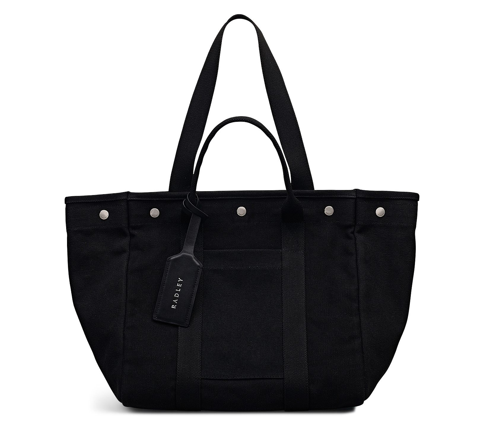 RADLEY London Hadleigh Place Large Canvas Tote w/ Leather Trim