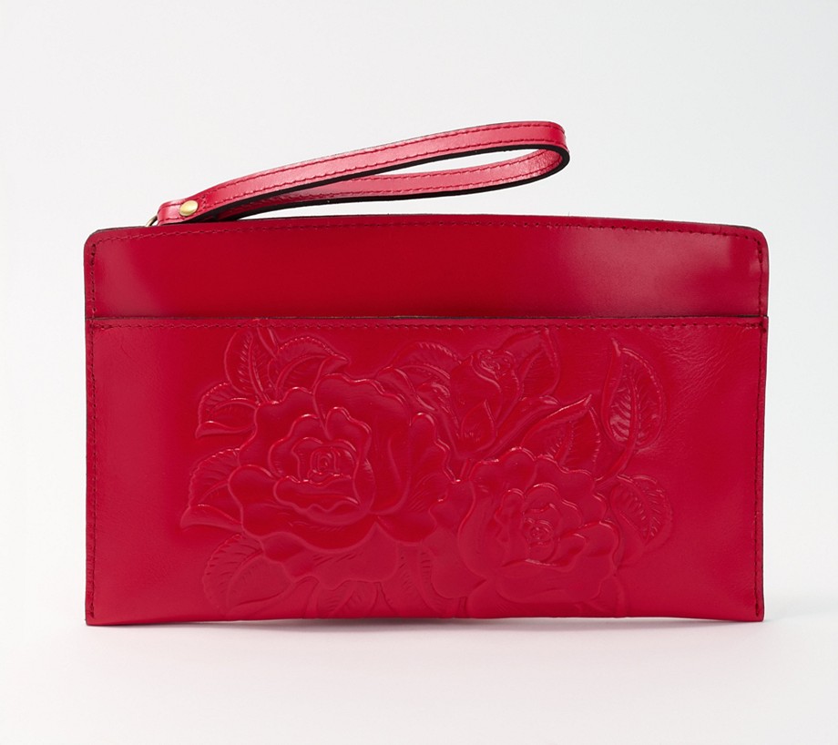 Patricia Nash Sivota Leather Wristlet