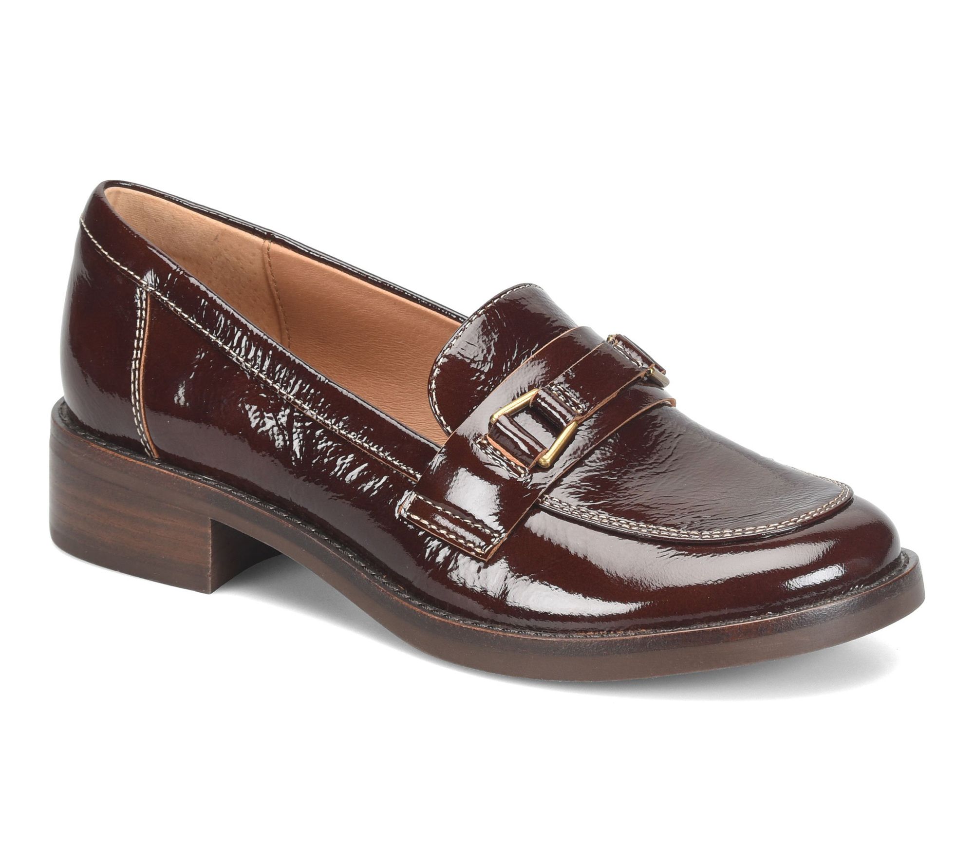 Sofft Low Heeled Leather Loafer - Nova