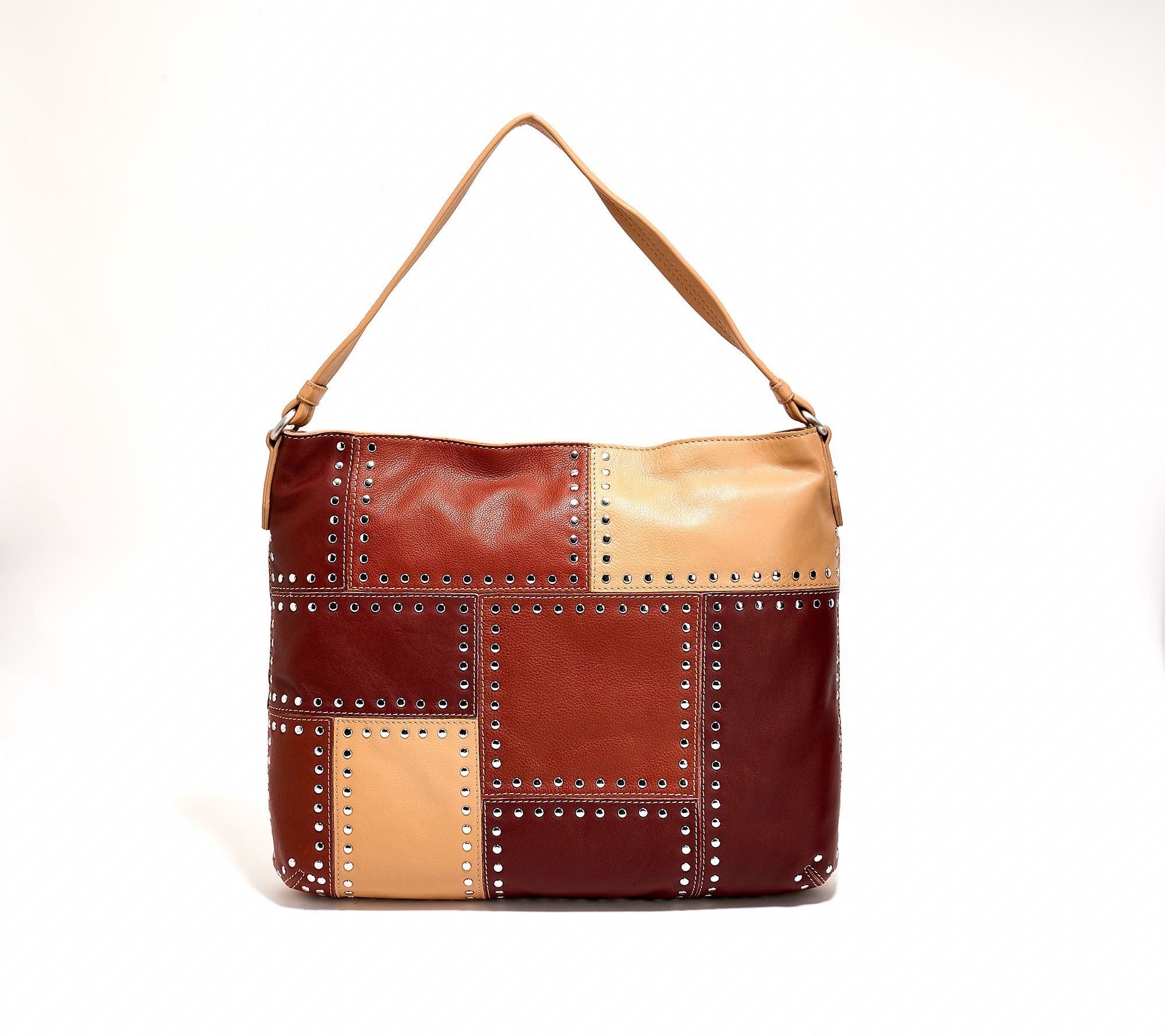 "As Is" American Leather Co. Mittie Ziptop Leather Hobo