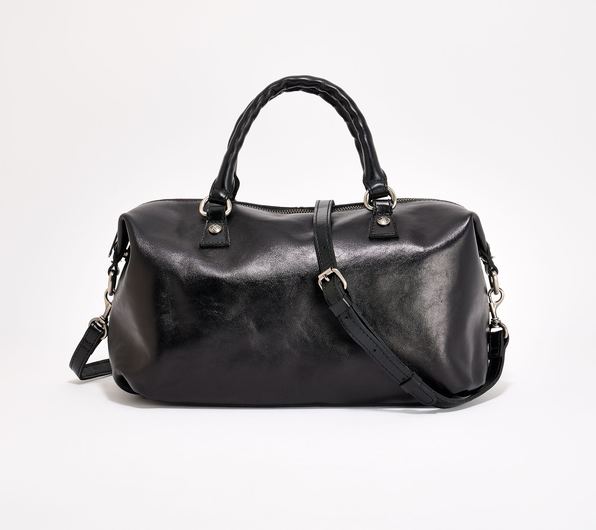 "As Is" Patricia Nash Calasetta Leather Top HandleCrossbody