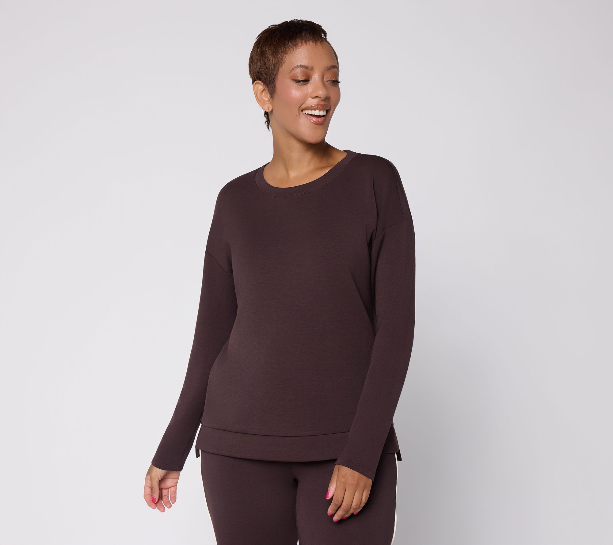 Belle by Kim Gravel ScubaLuxe Layering Pullover
