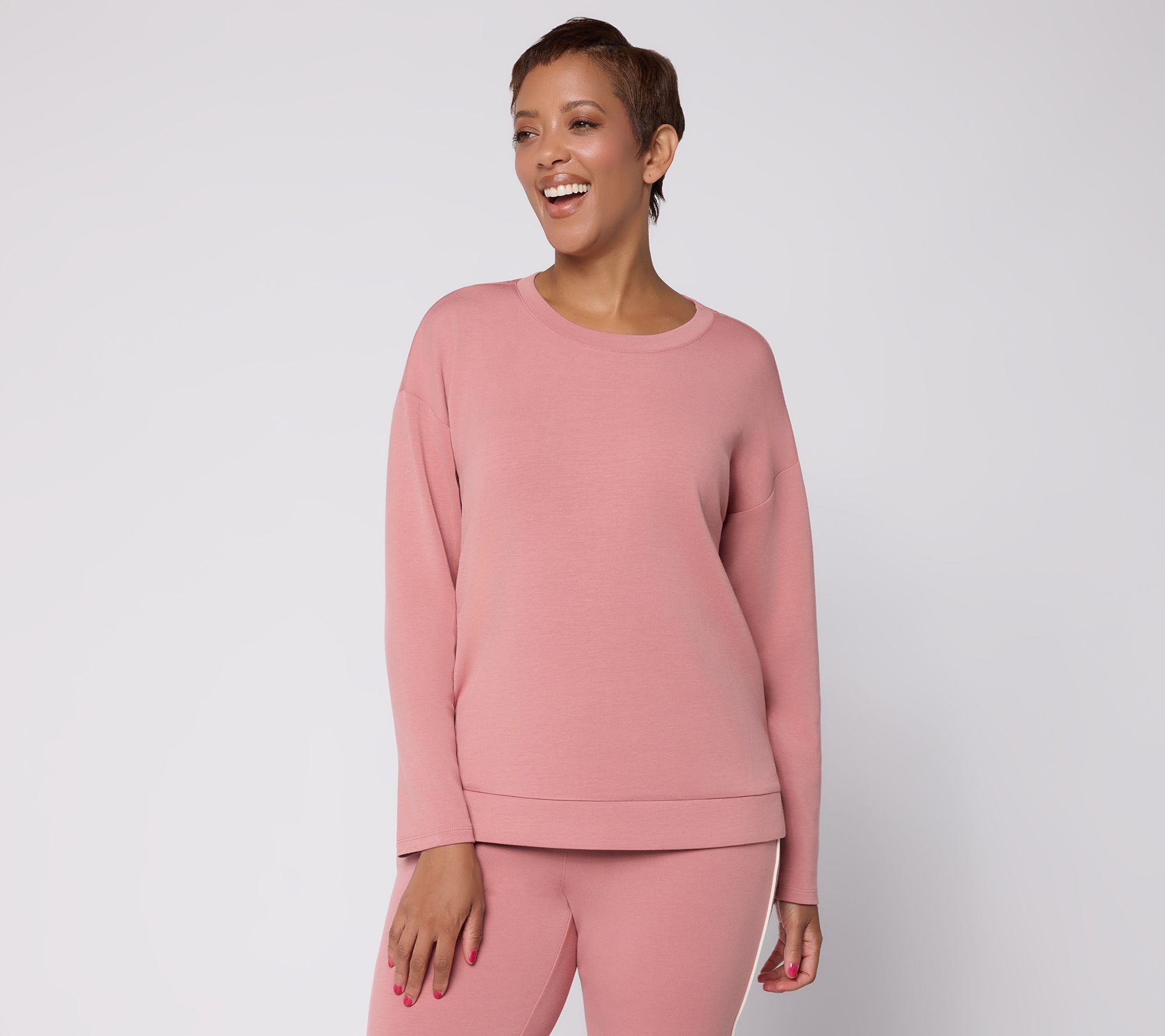 Belle by Kim Gravel ScubaLuxe Layering Pullover