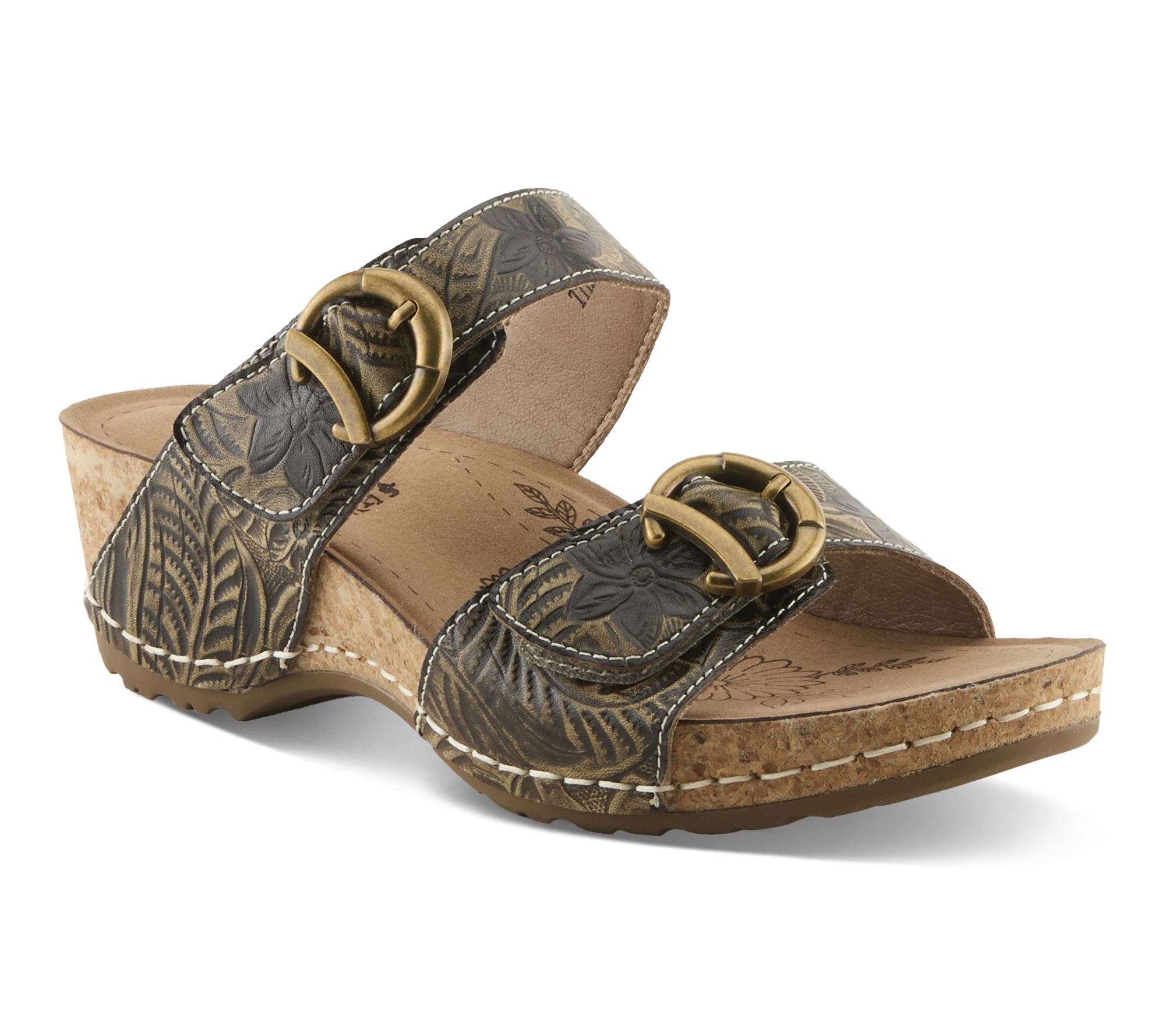 L'Artiste by Spring Step Leather Sandals - TheBrassRing