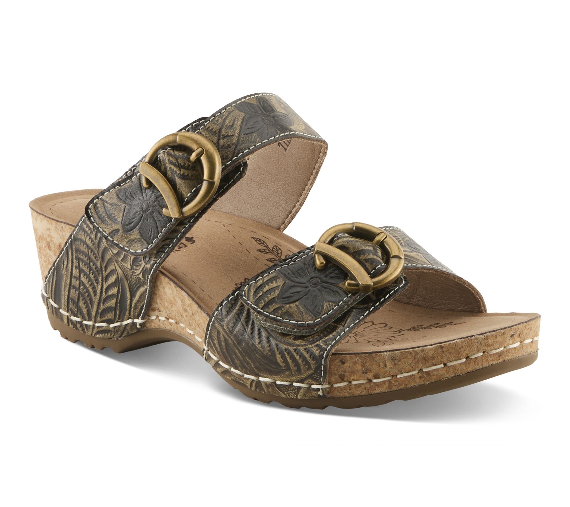 L'Artiste by Spring Step Leather Sandals - TheBrassRing