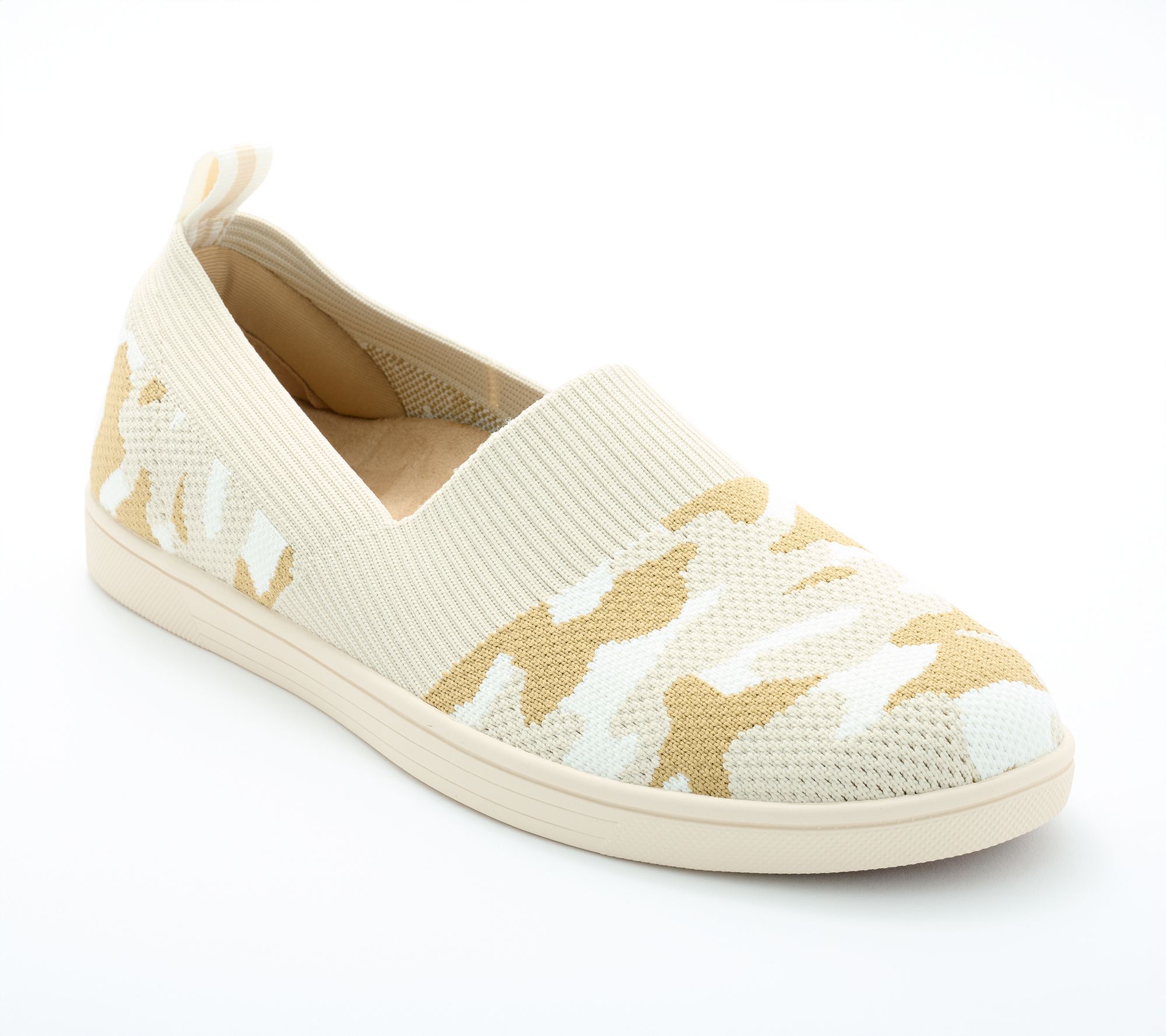 Revitalign Orthotic Camo Print Knit Slip-Ons - Mariner Camo