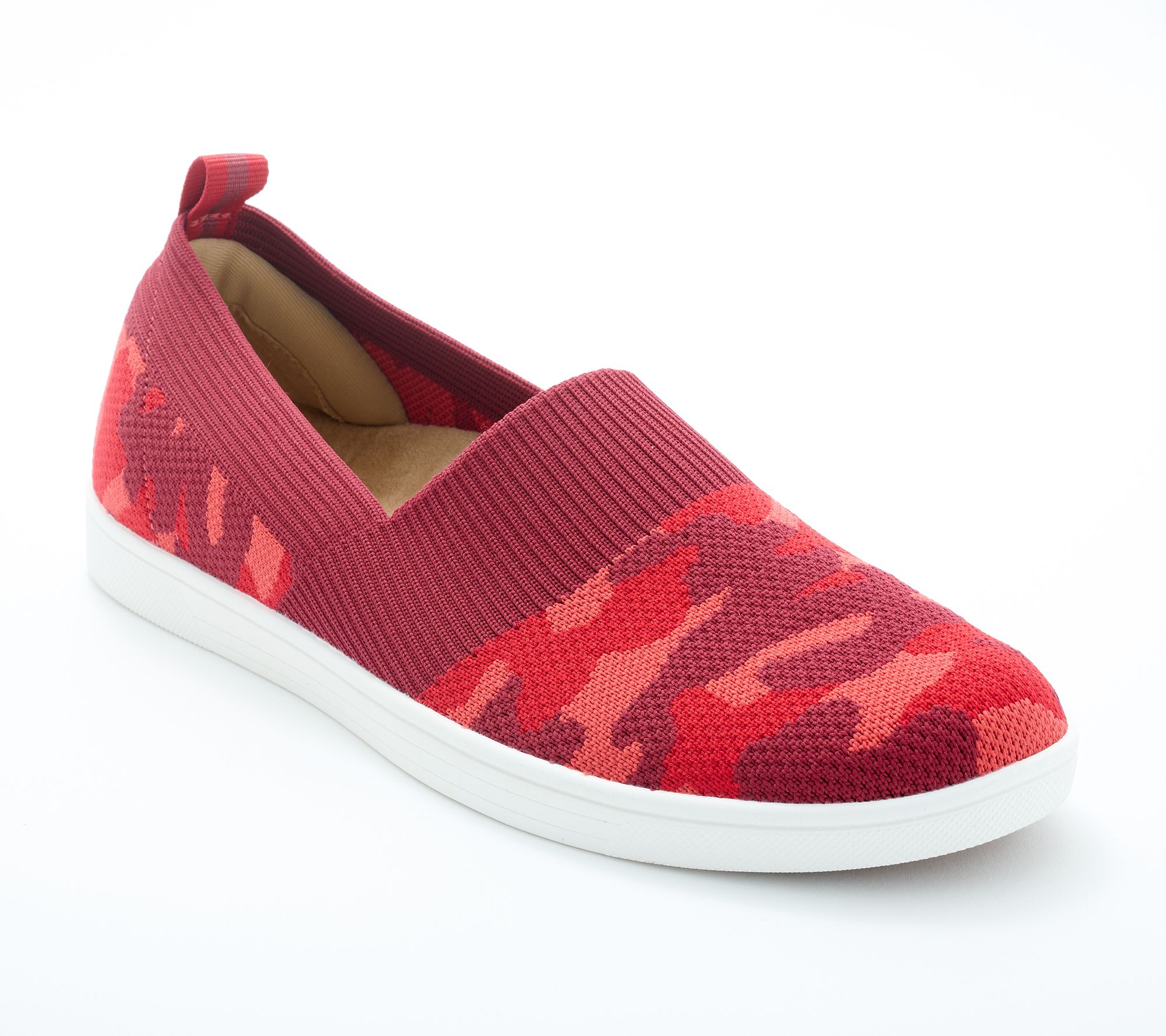 Revitalign Orthotic Camo Print Knit Slip-Ons - Mariner Camo