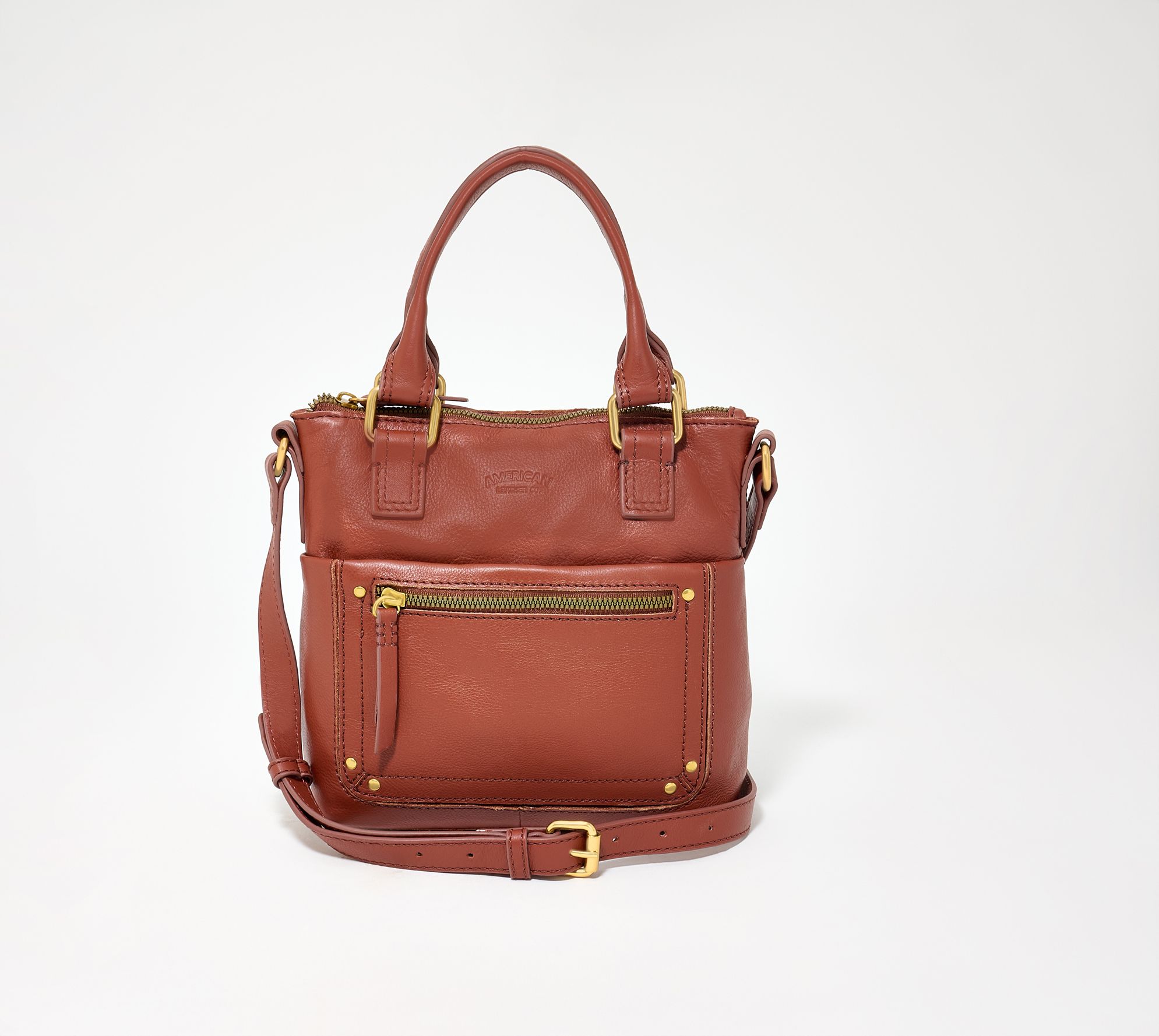 "As Is" American Leather Co. Jamestown Mini Tote Crossbody