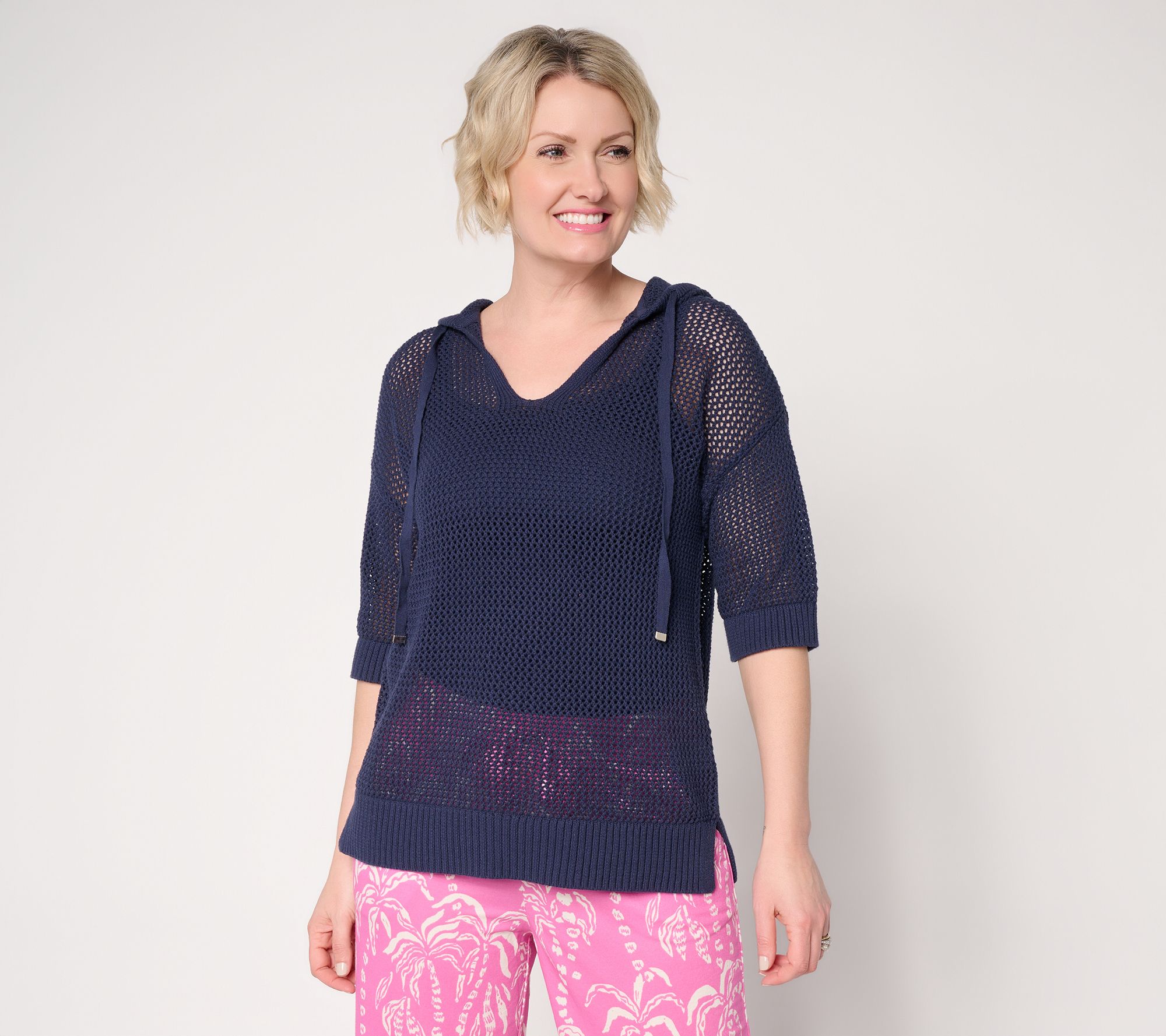 "As Is" Belle by Kim Gravel Slay the Vacay 100% Cotton Poncho
