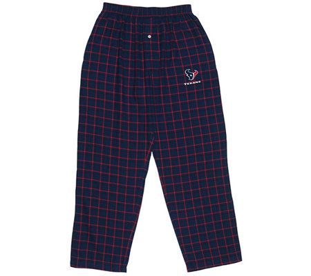 texans men's pajama pants