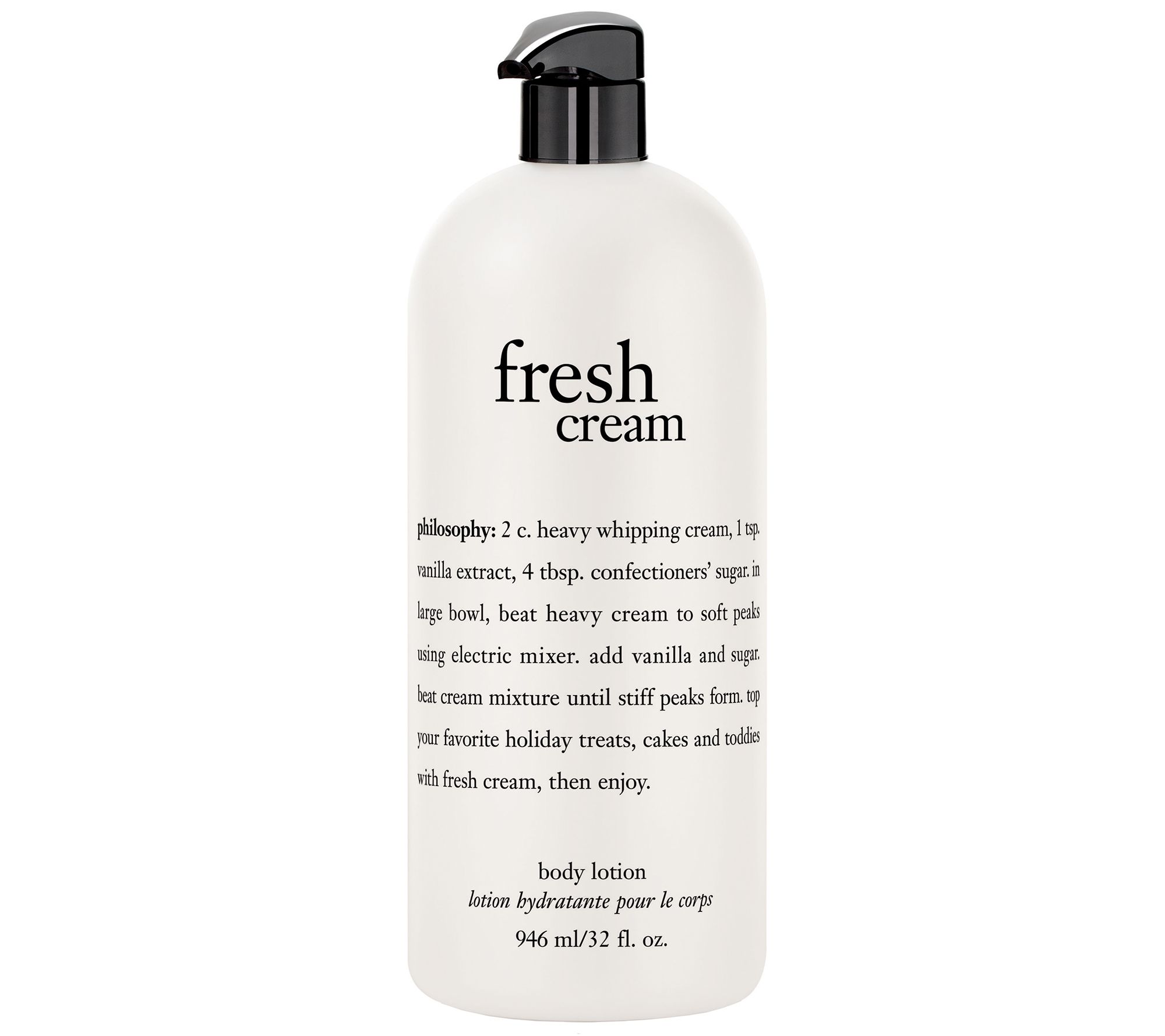 philosophy fresh cream body lotion 32 oz 