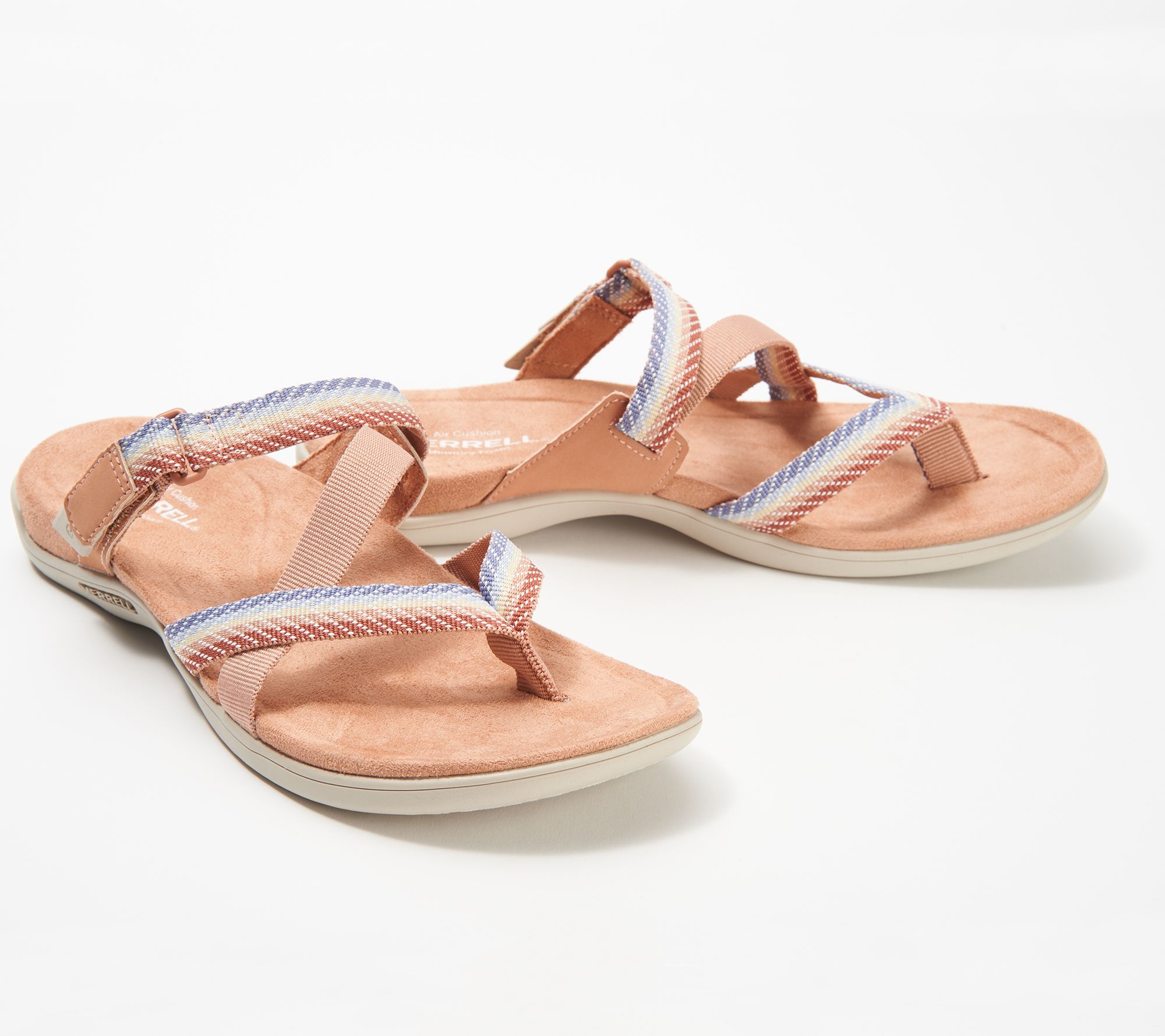 Hvile Alle Brug for Merrell Asymmetrical Thong Sandals- District Mendi Thong - QVC.com