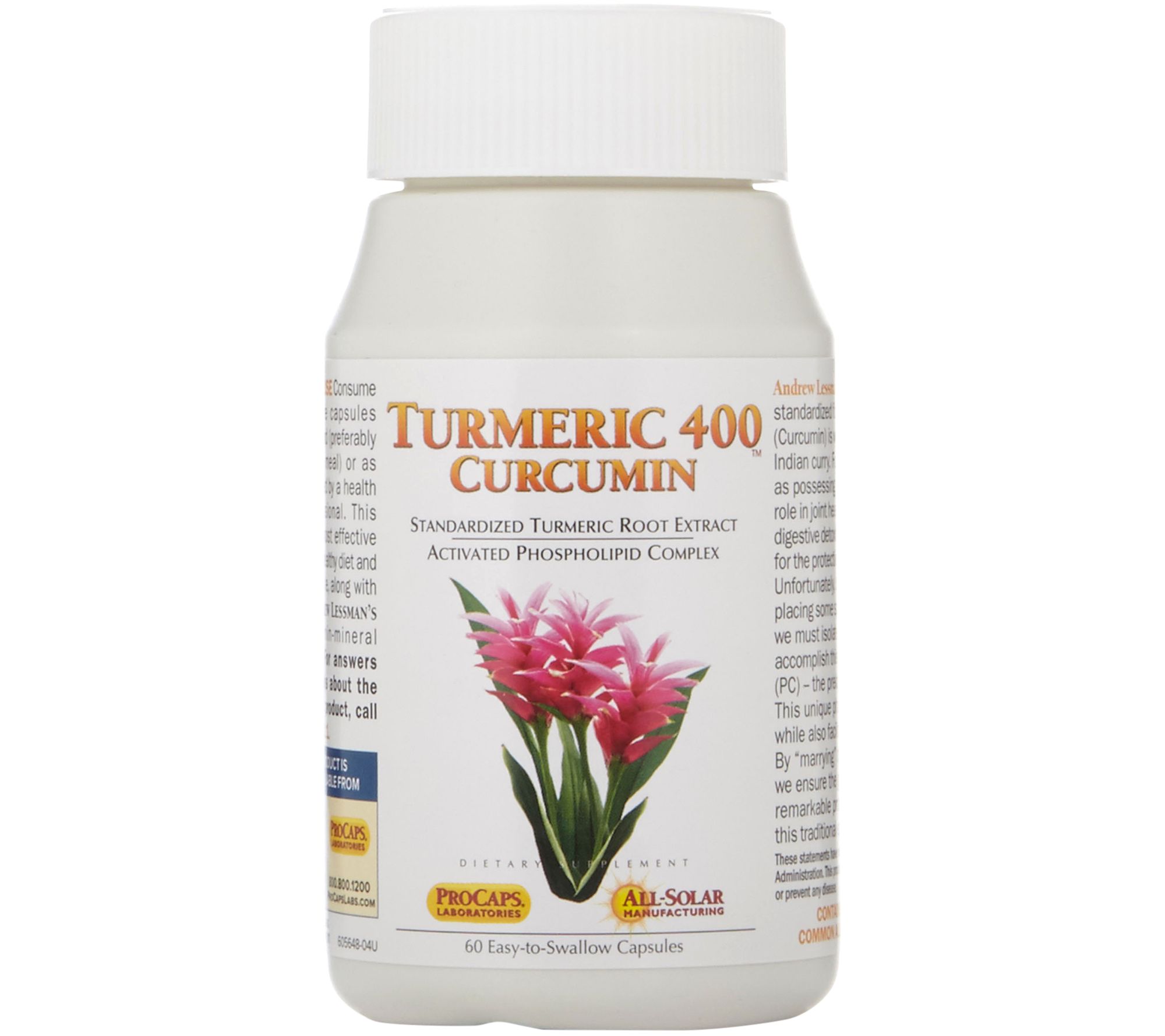 Andrew Lessman Turmeric 400 60 Capsules