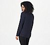 Susan Graver Weekend Ribbed Sweater Knit Turtleneck Tunic, 1 of 3