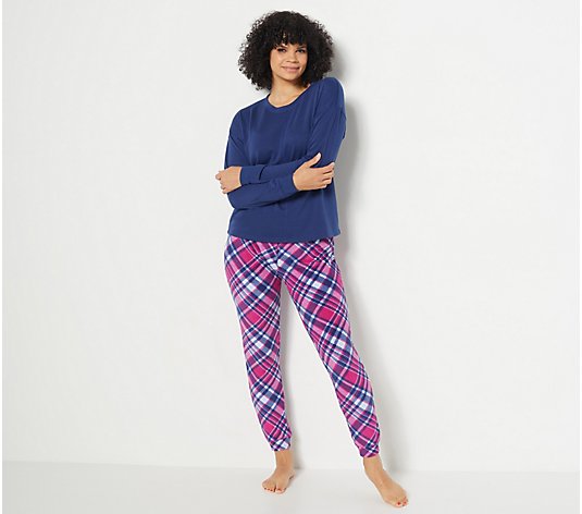 Hanes Legacy French Terry Rib Knit Topper and Jogger Set