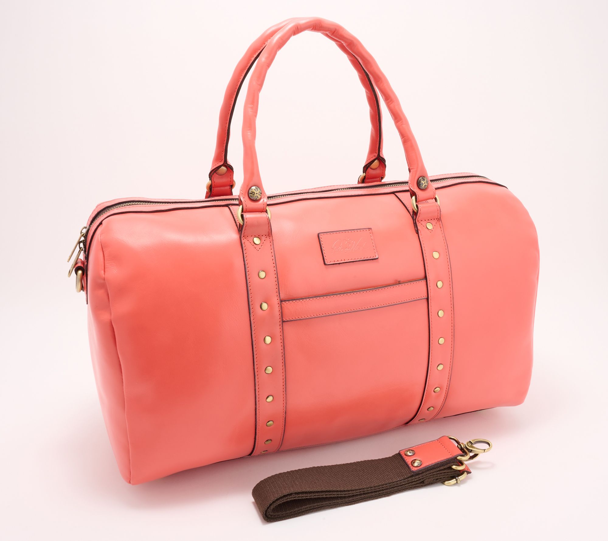 Patricia nash leather everyones duffle