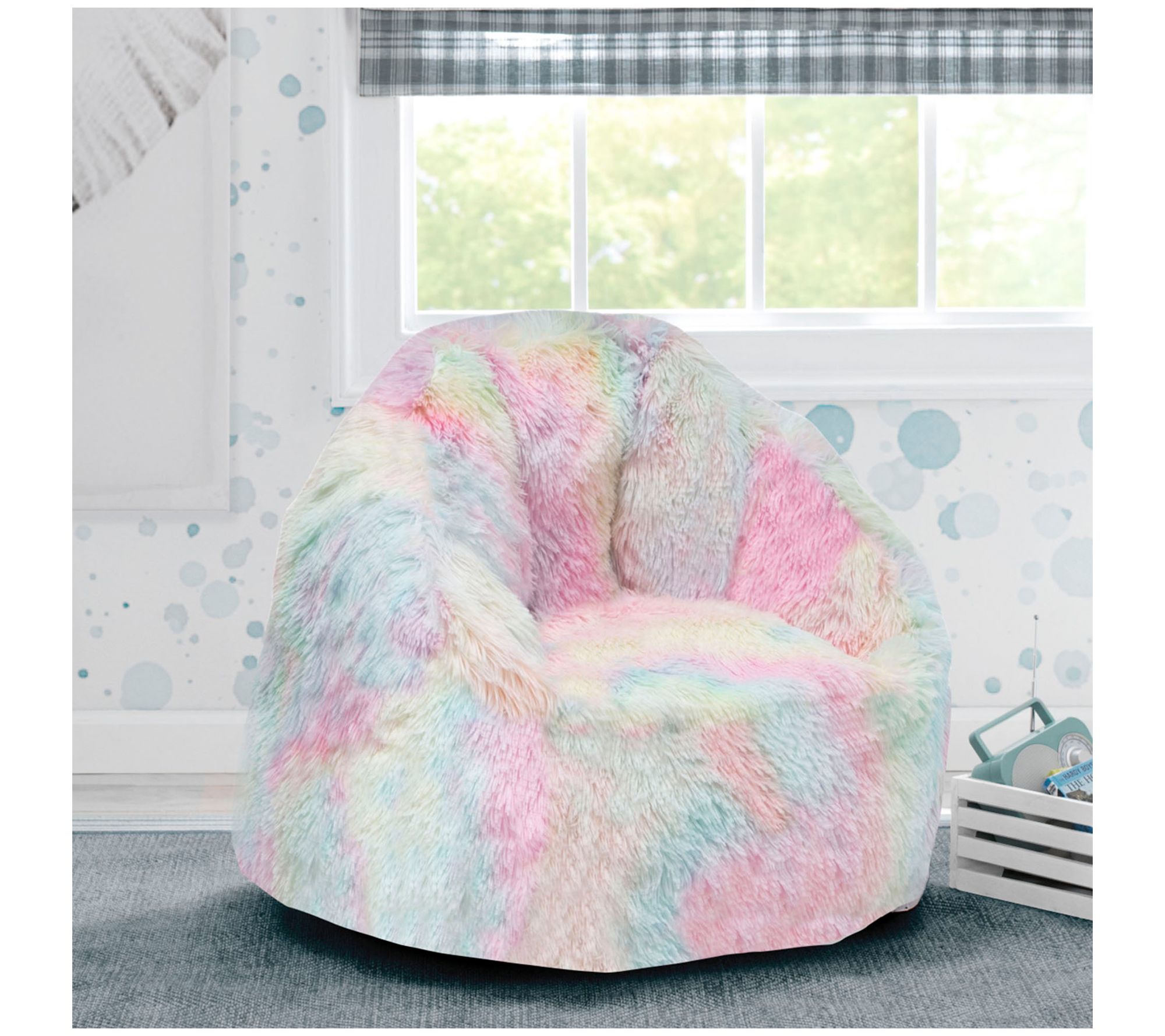 Delta Children TieDye Toddler FoamFilled Snuggle Chair