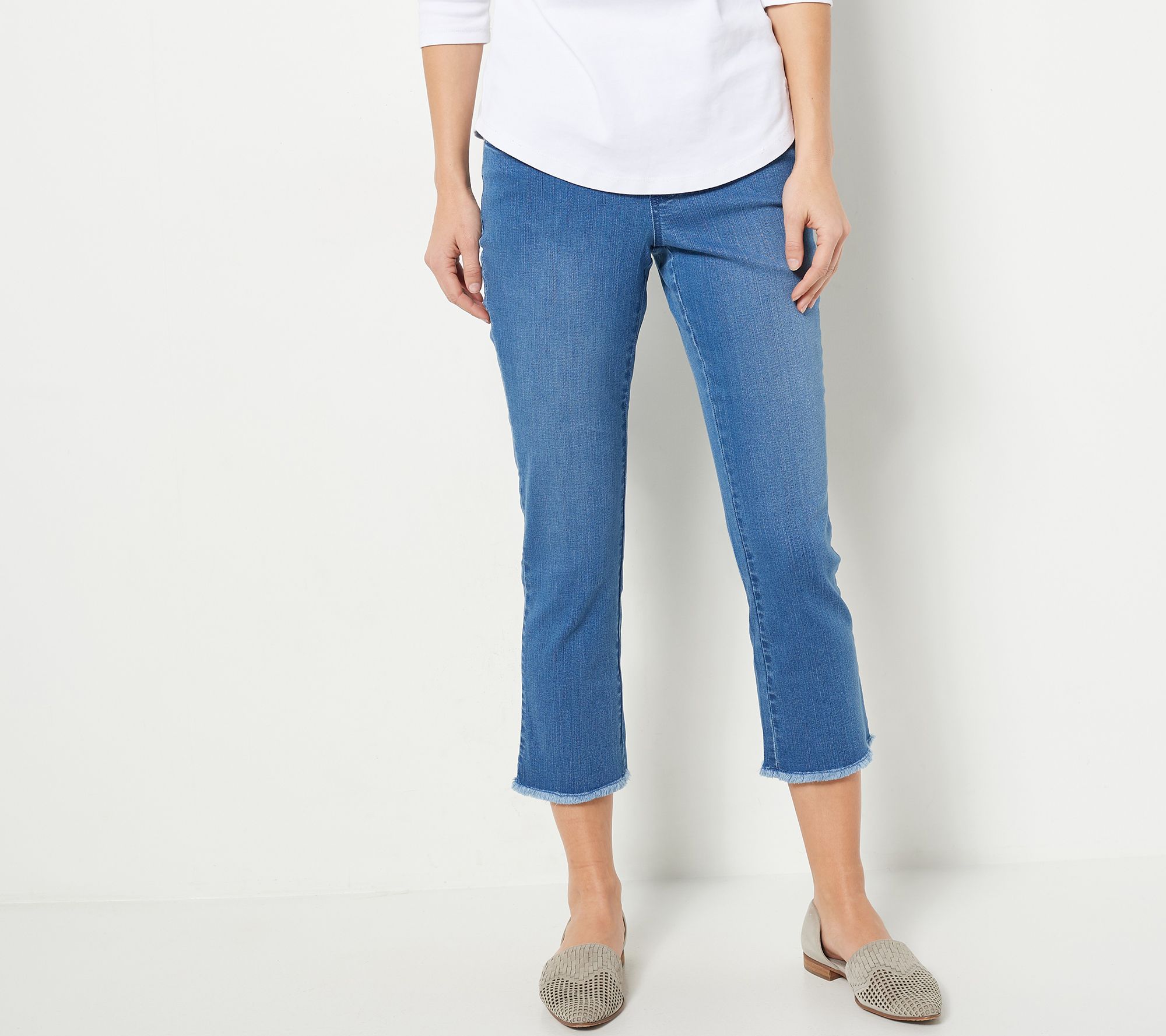 "As Is" Belle by Kim Gravel Regular TripleLuxe Denim Jeans