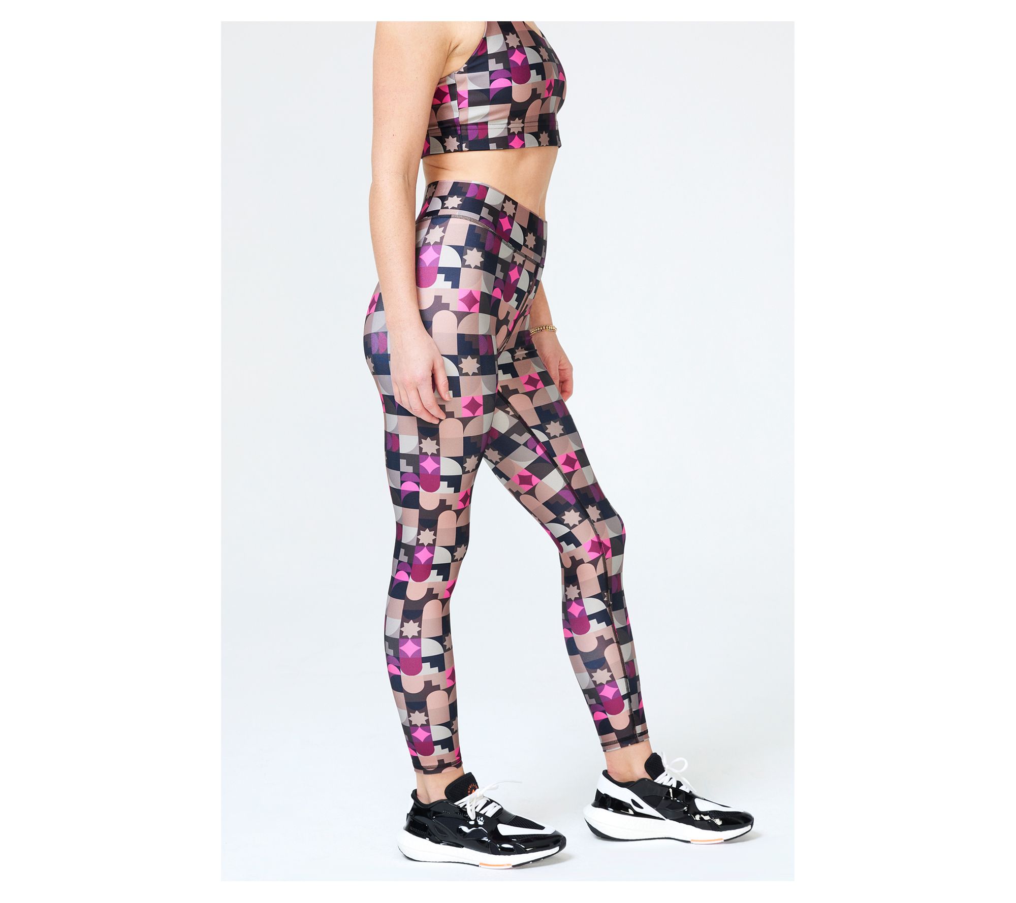 Terez Neutral Mod Hi-Shine Leggings