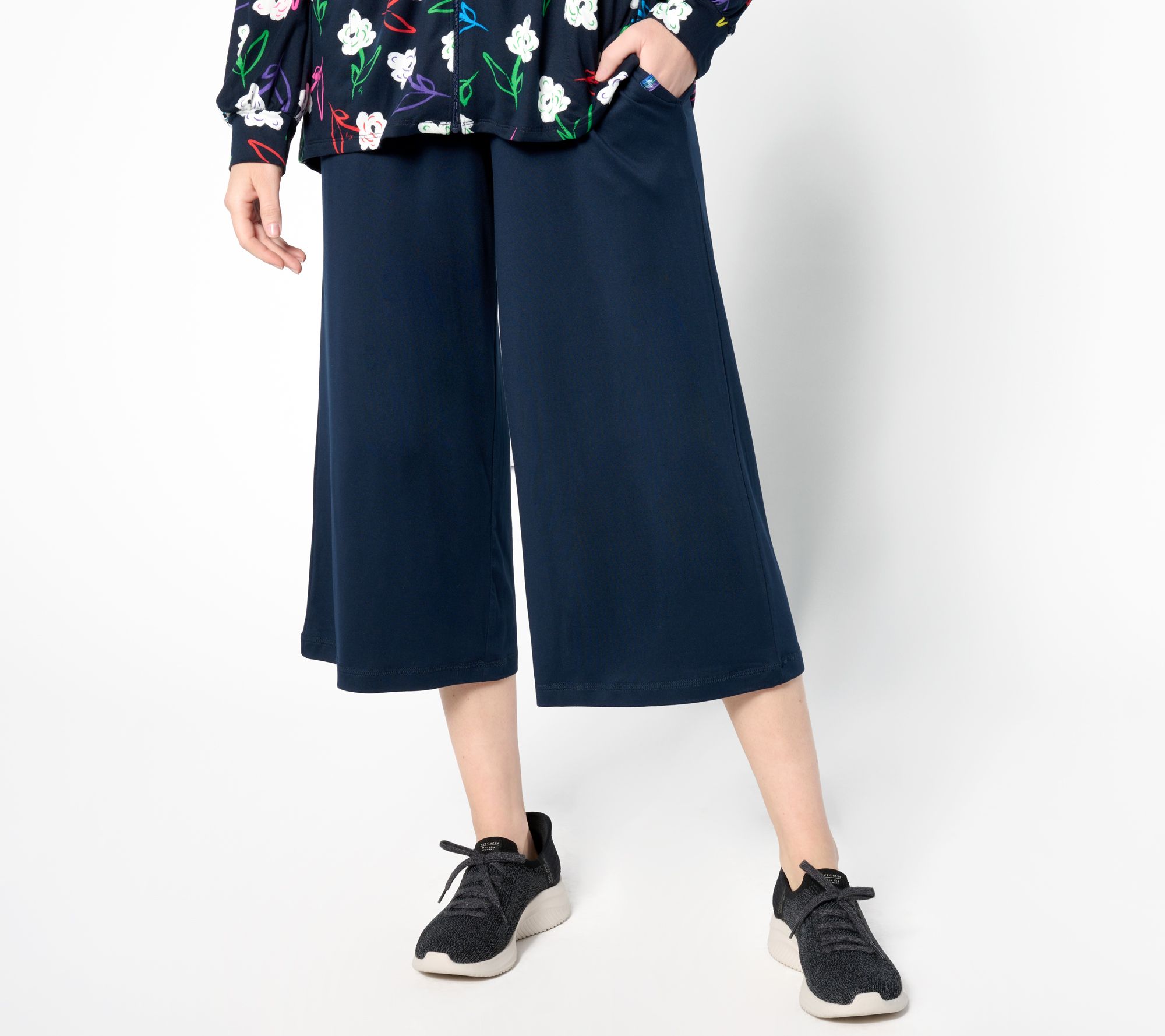 Lug Lounge Brushed Jersey Wide Leg Pant - Coupe