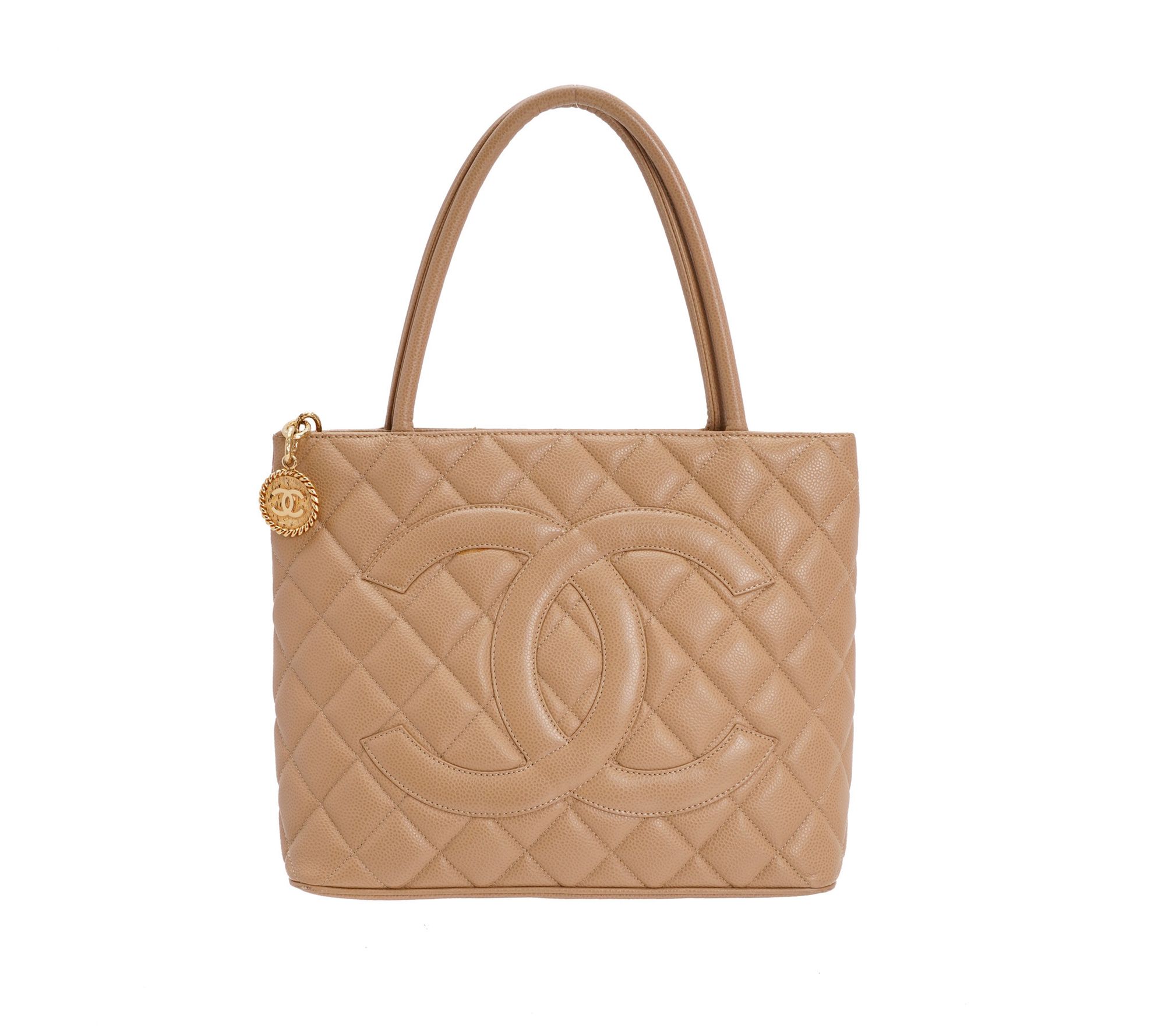 Pre Owned Chanel Medallion Tote QVC