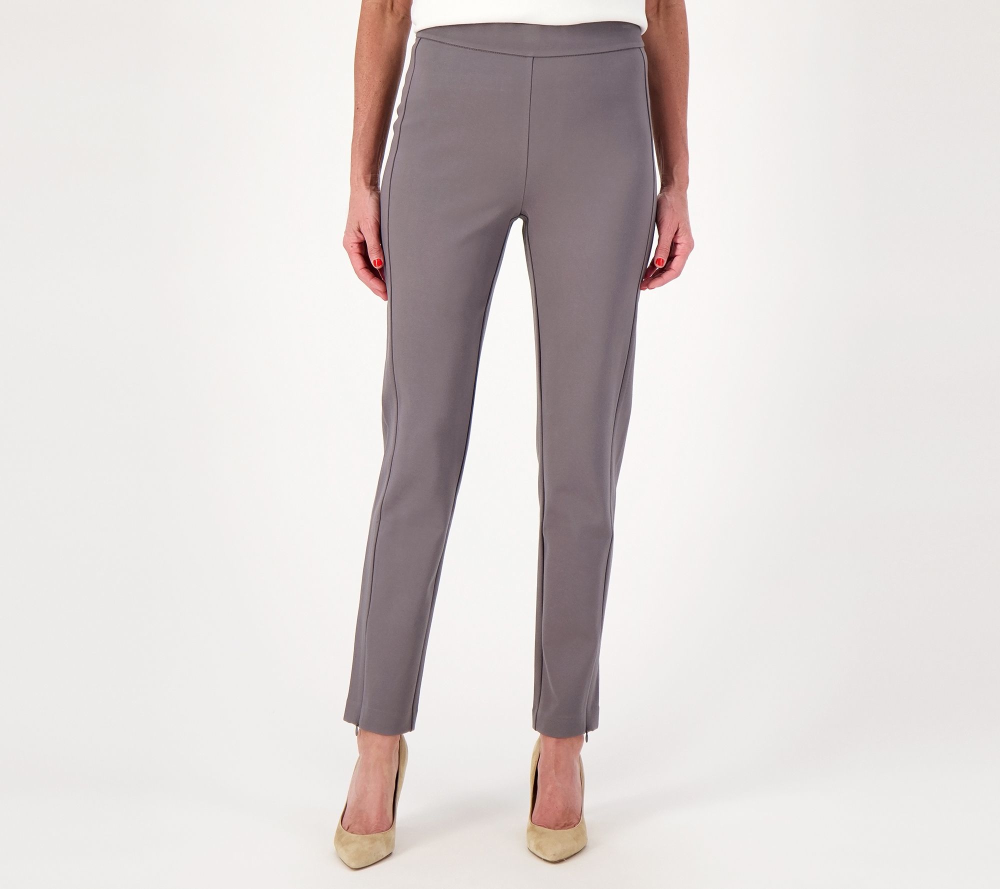 Isaac Mizrahi Live! - Misses X-Large (18-20) - Full-Length Pants 