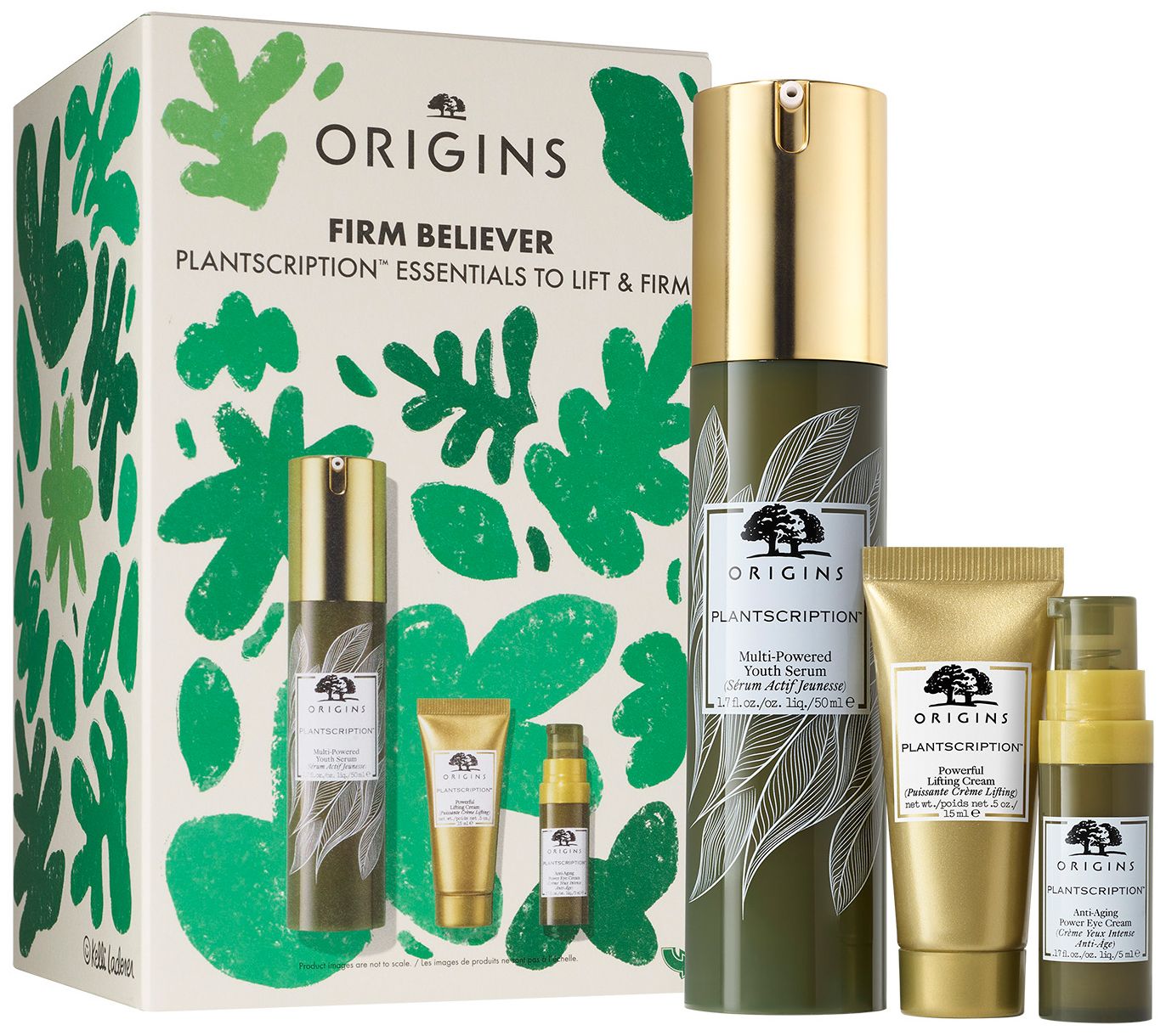 Origins Plantscription factory Youth Serum, Lifting Cream & Eye Cream SET