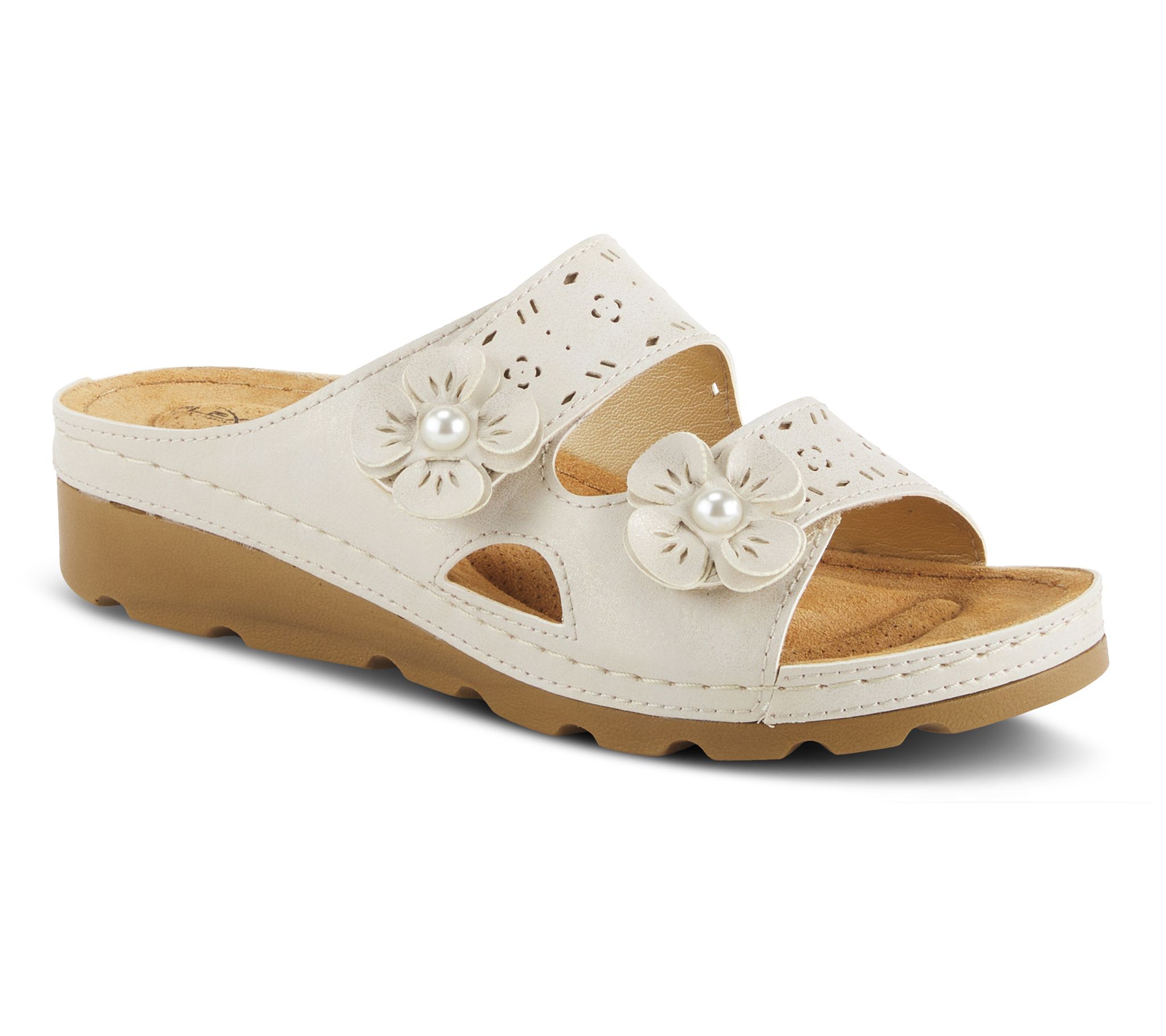 Flexus by Spring Step Slide Sandals - Pamola