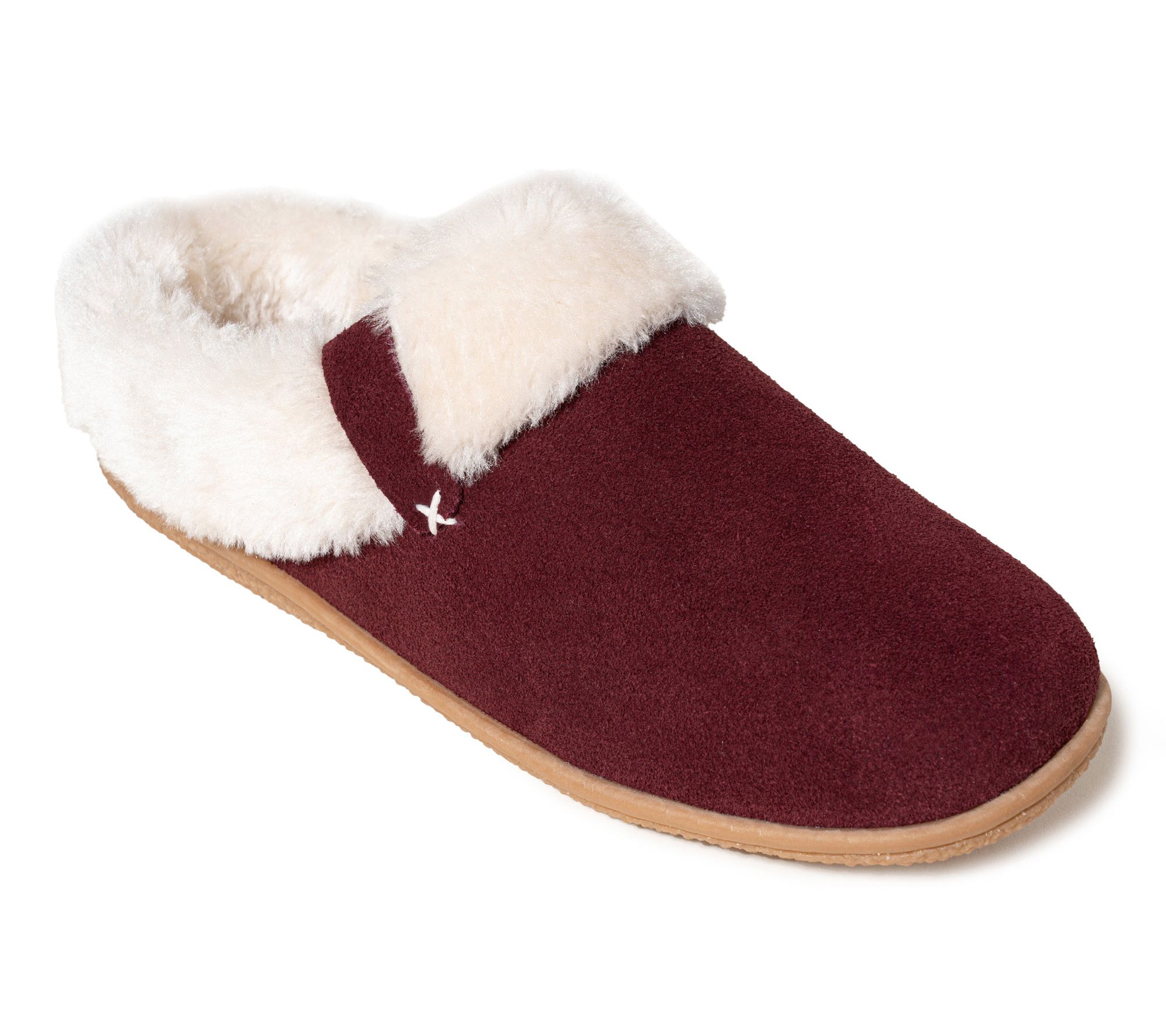 Minnetonka Women's Slipper - Camp Collar Scuff