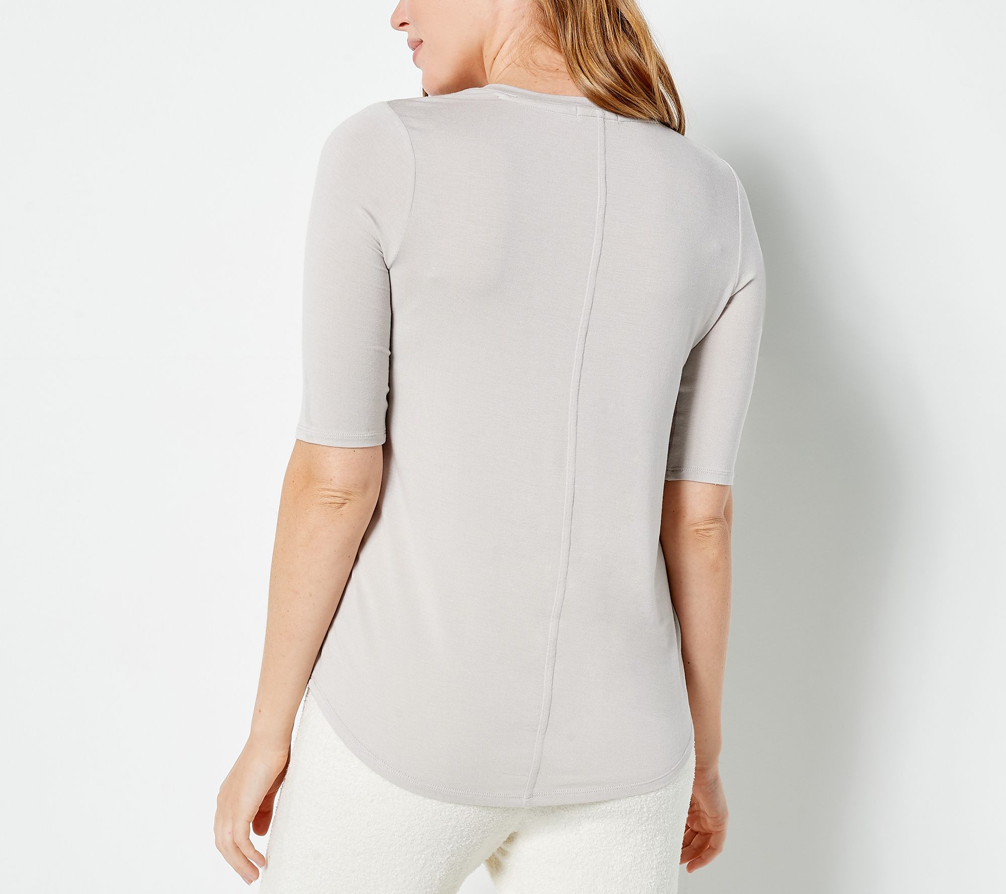 "As Is" Barefoot Dreams Malibu Collection 2Pack Tees