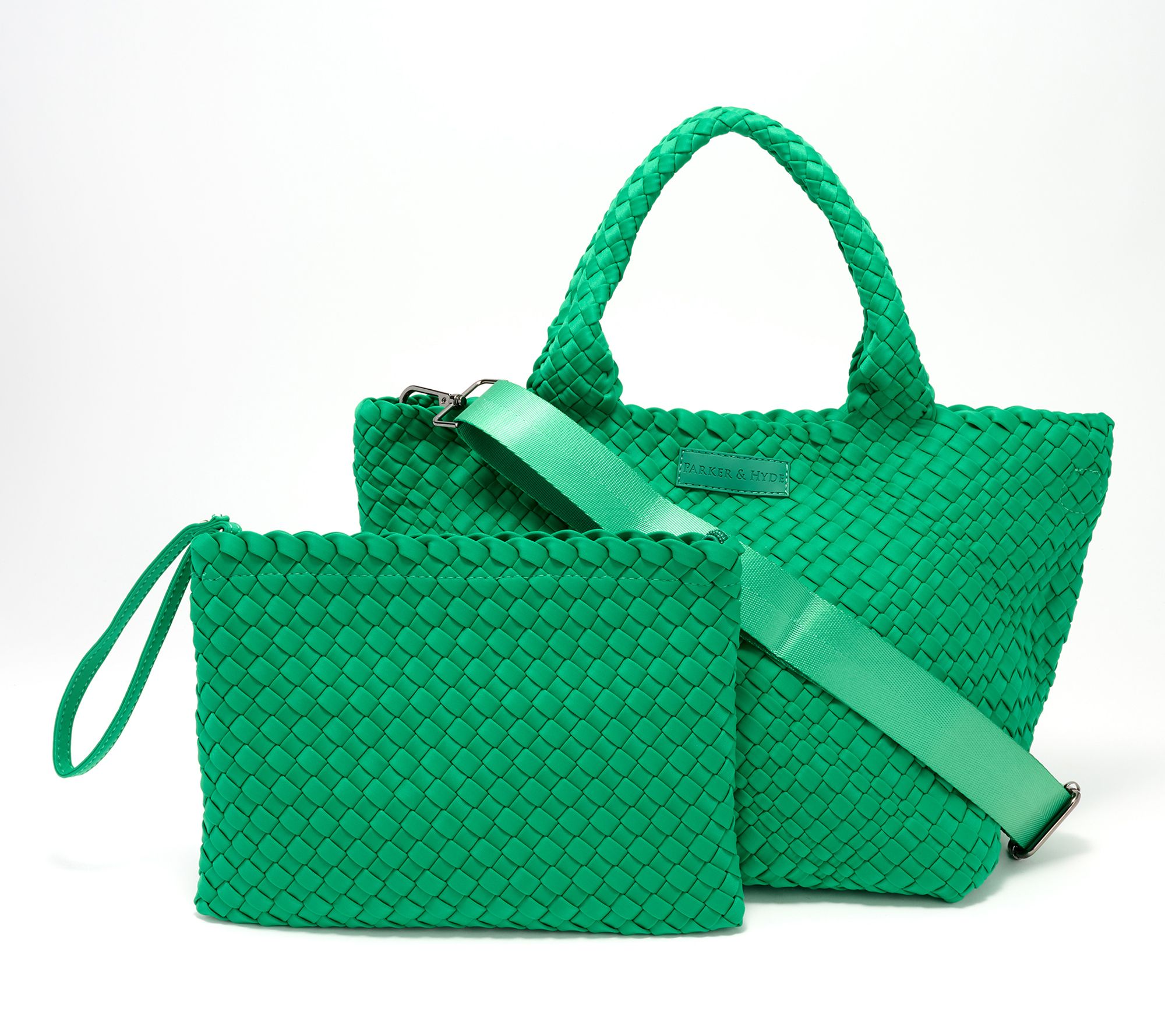 Parker & Hyde Machine Washable Woven Neoprene Classic Tote