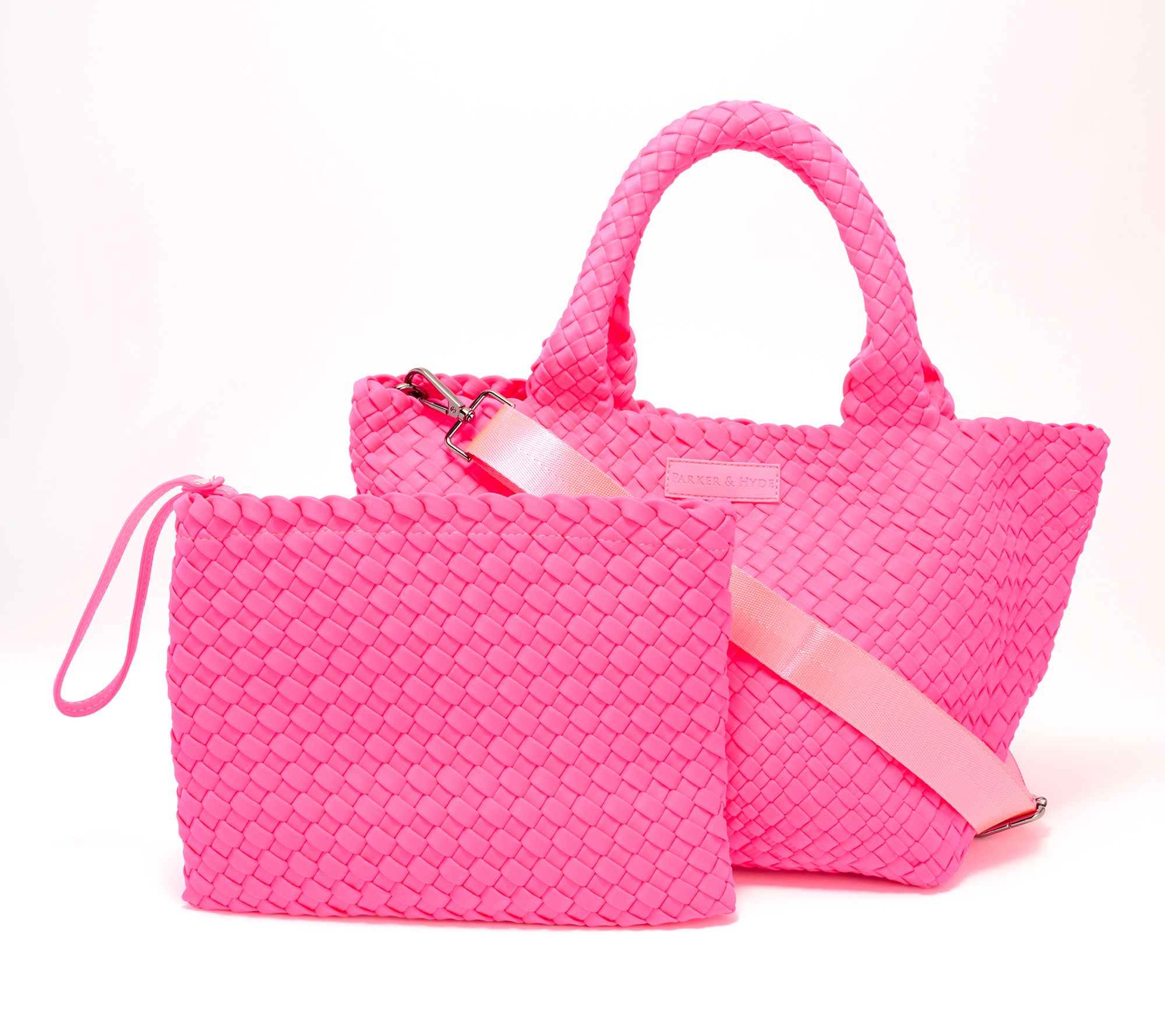 Parker & Hyde Machine Washable Woven Neoprene Classic Tote