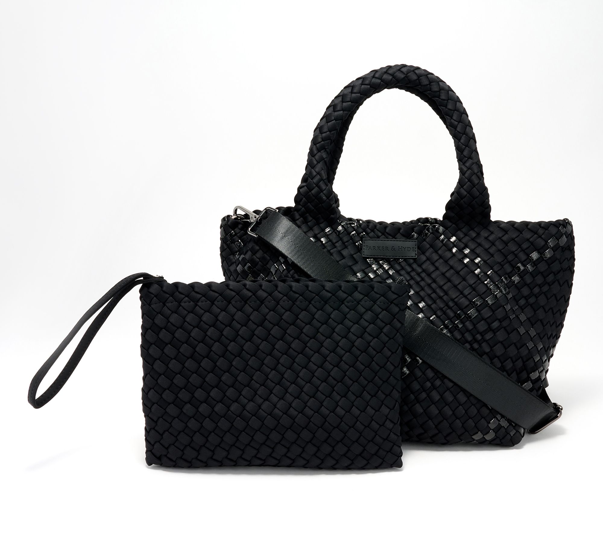 Parker & Hyde Machine Washable Woven Neoprene Classic Tote