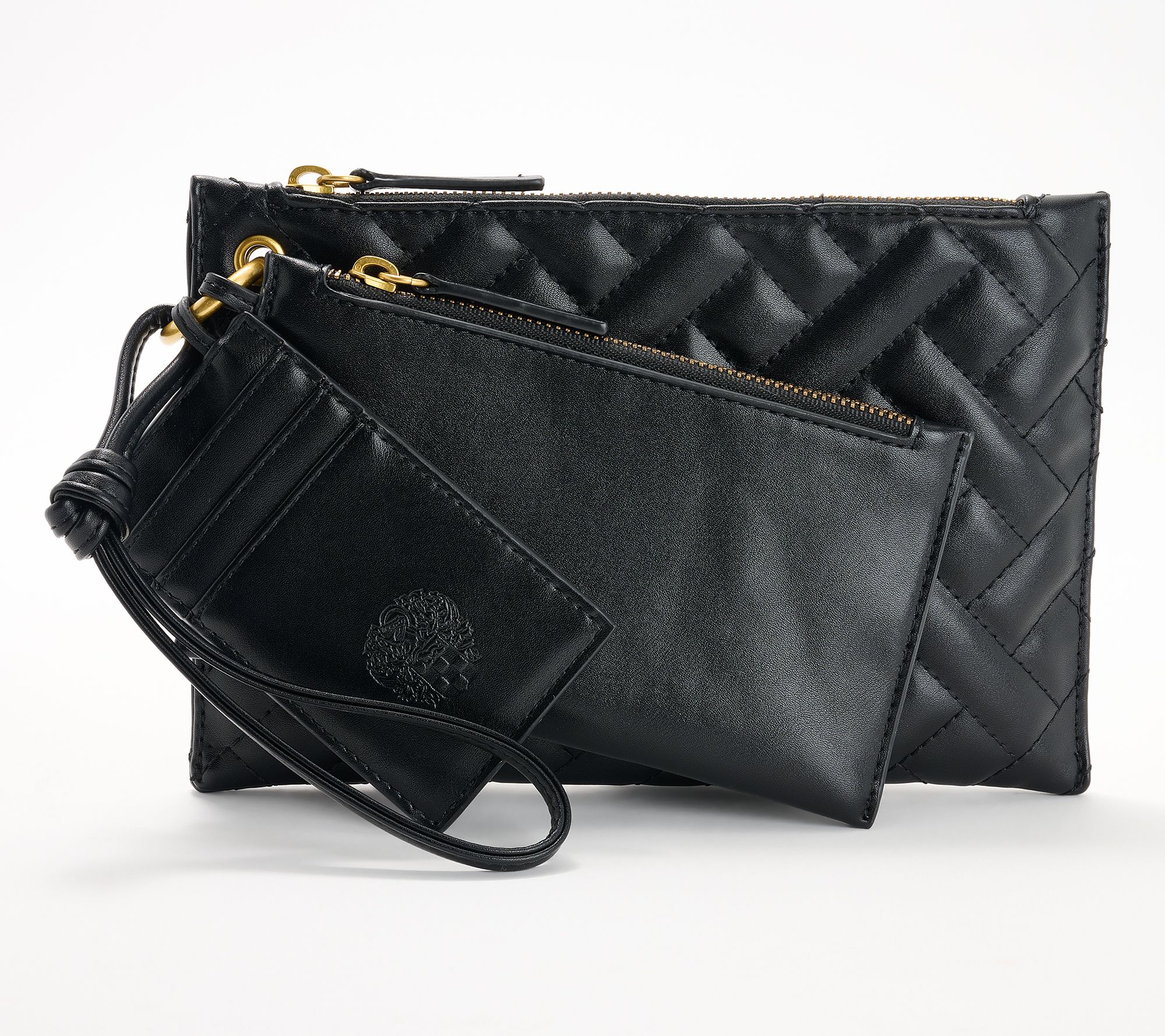 Vince Camuto Aliya 3 Piece Wristlet Pouches