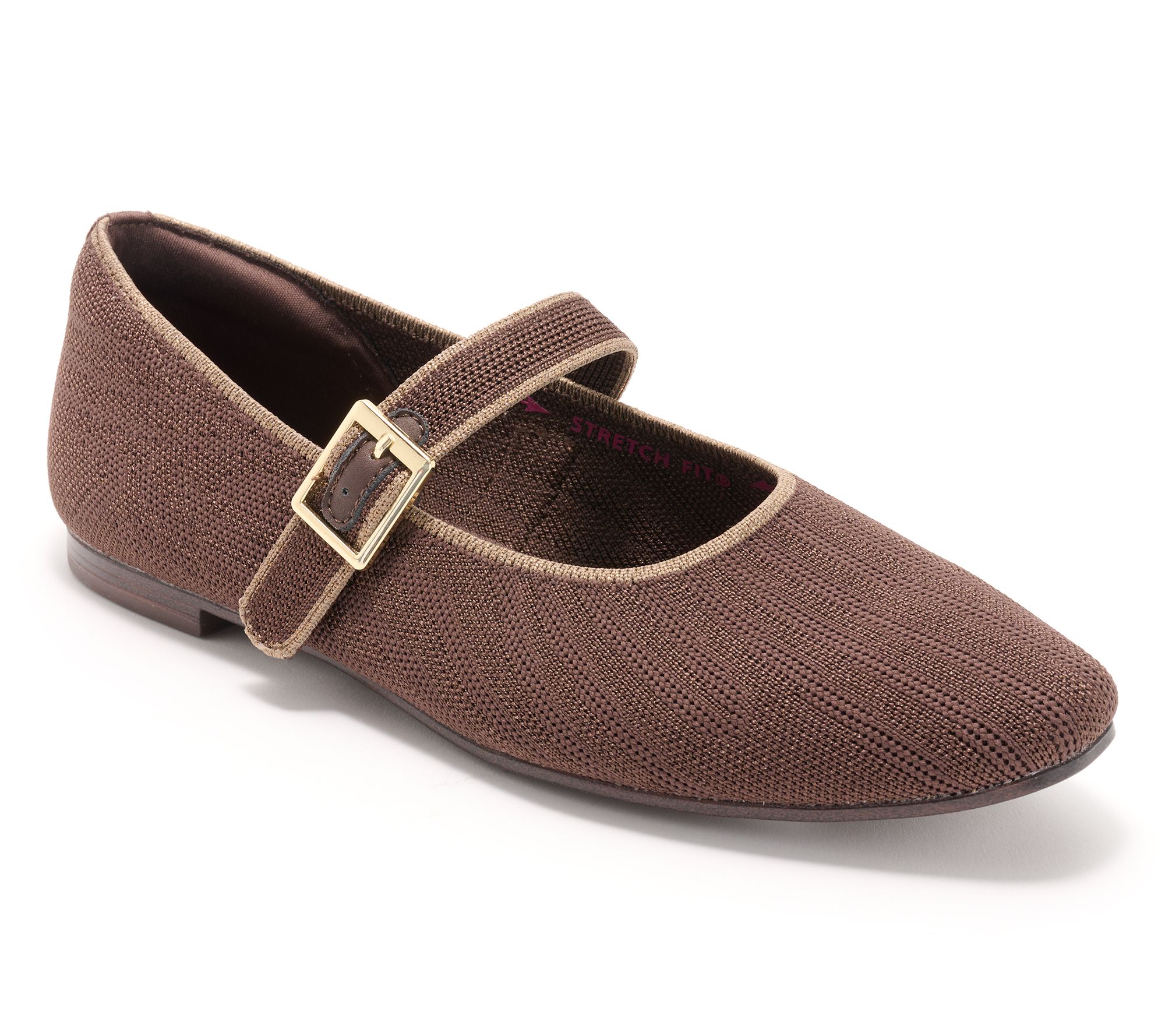"As Is" Skechers Cleo Recycled Vegan Washable Knit Mary Janes