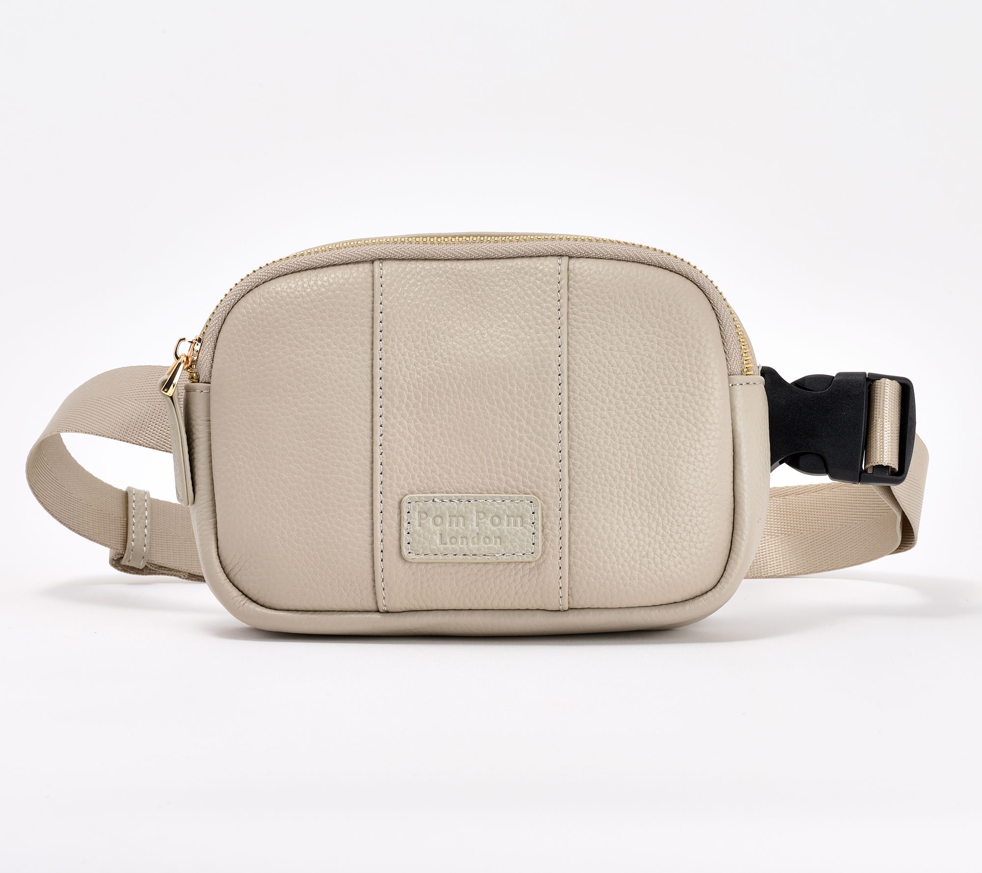 Pom Pom London Leather Barnes Belt Bag