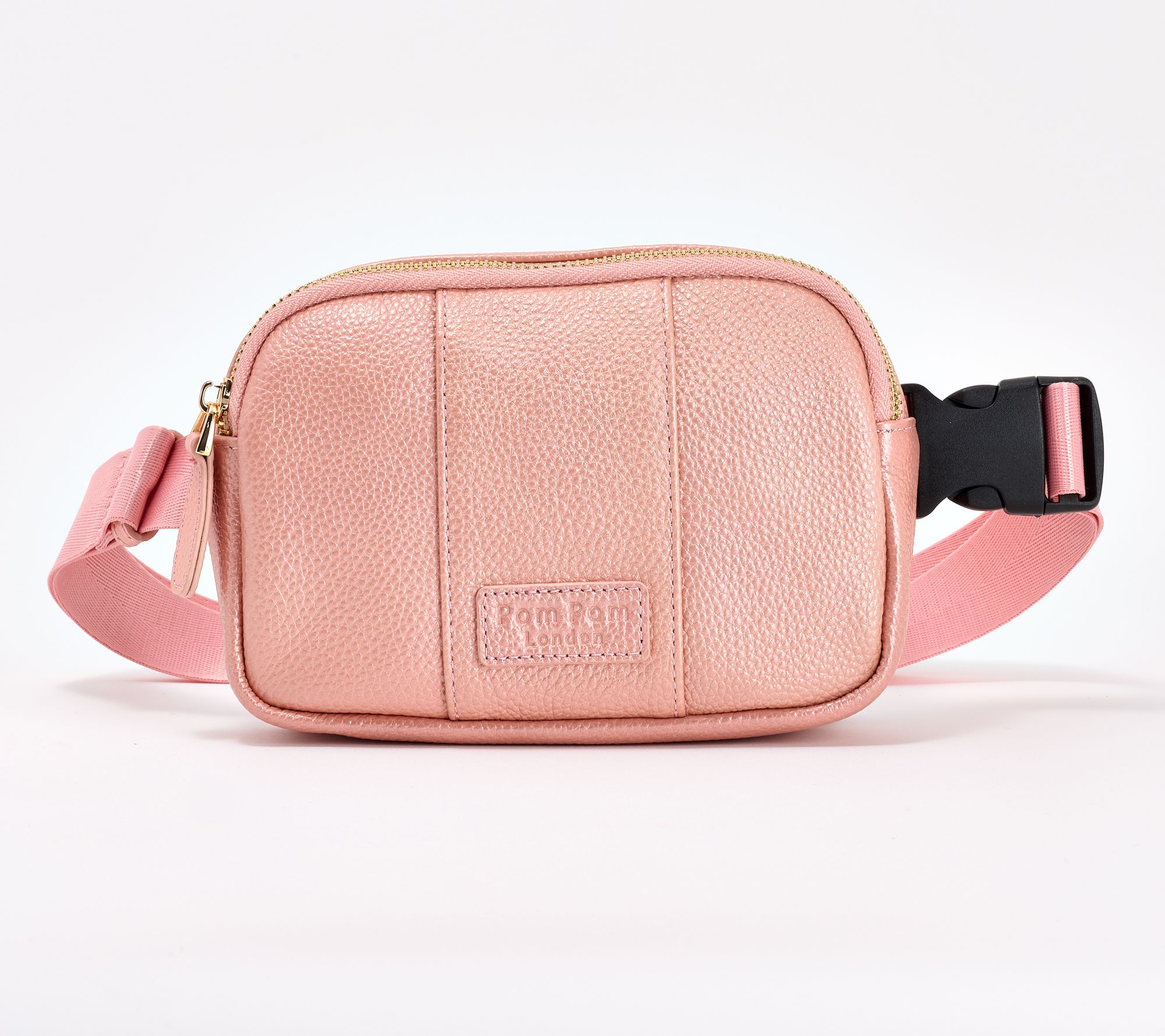 Pom Pom London Leather Barnes Belt Bag