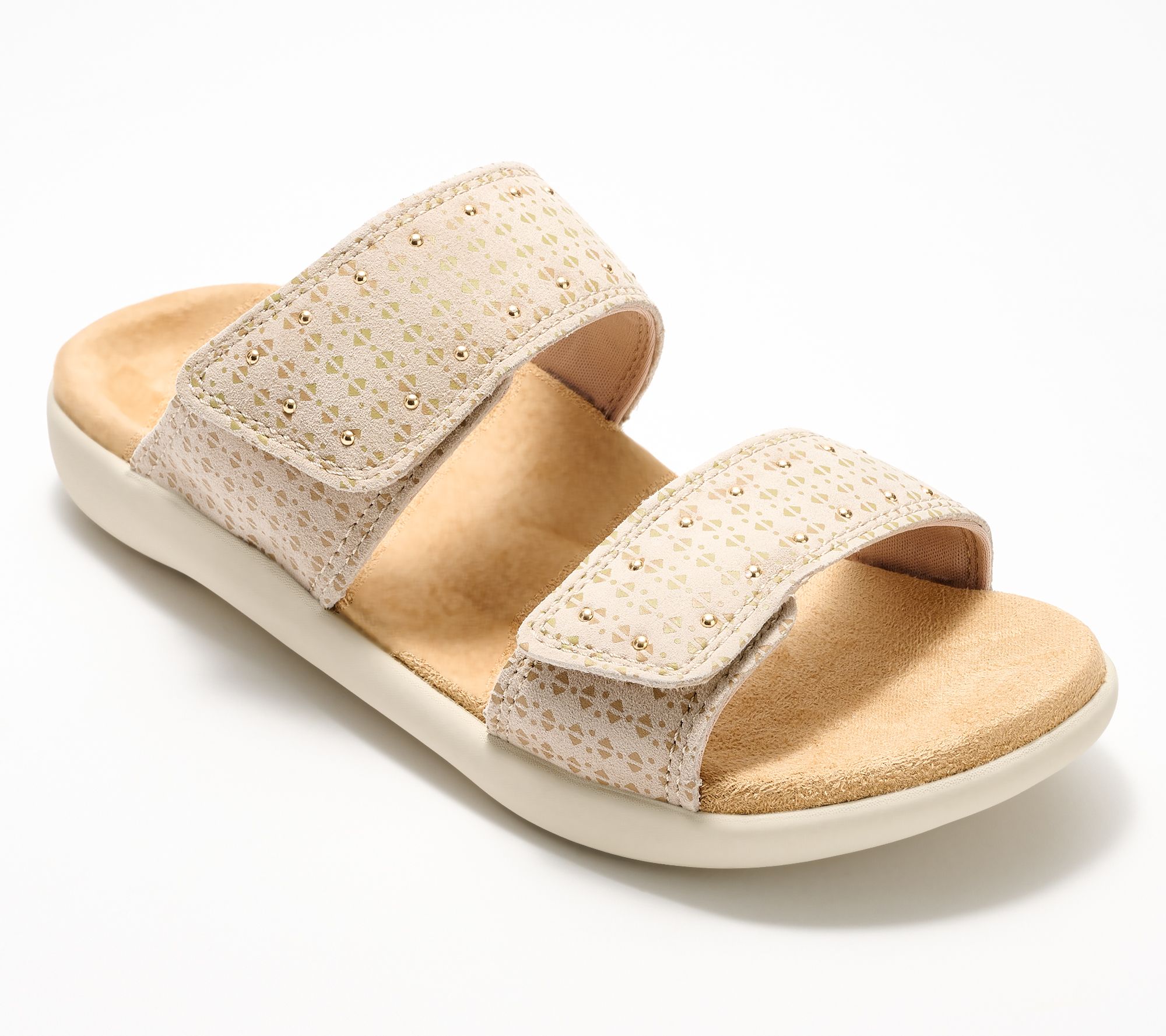 Revitalign Orthotic Suede Memory Foam Sandals - Muse