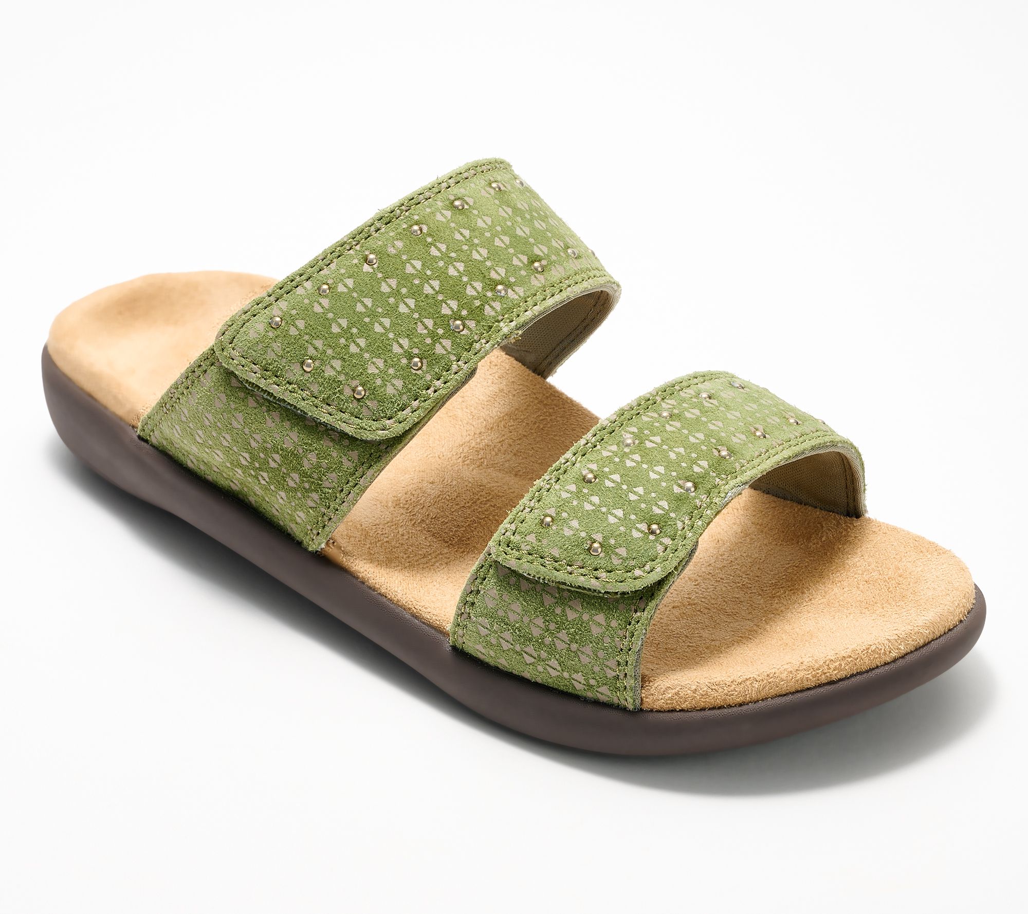 Revitalign Orthotic Suede Memory Foam Sandals - Muse